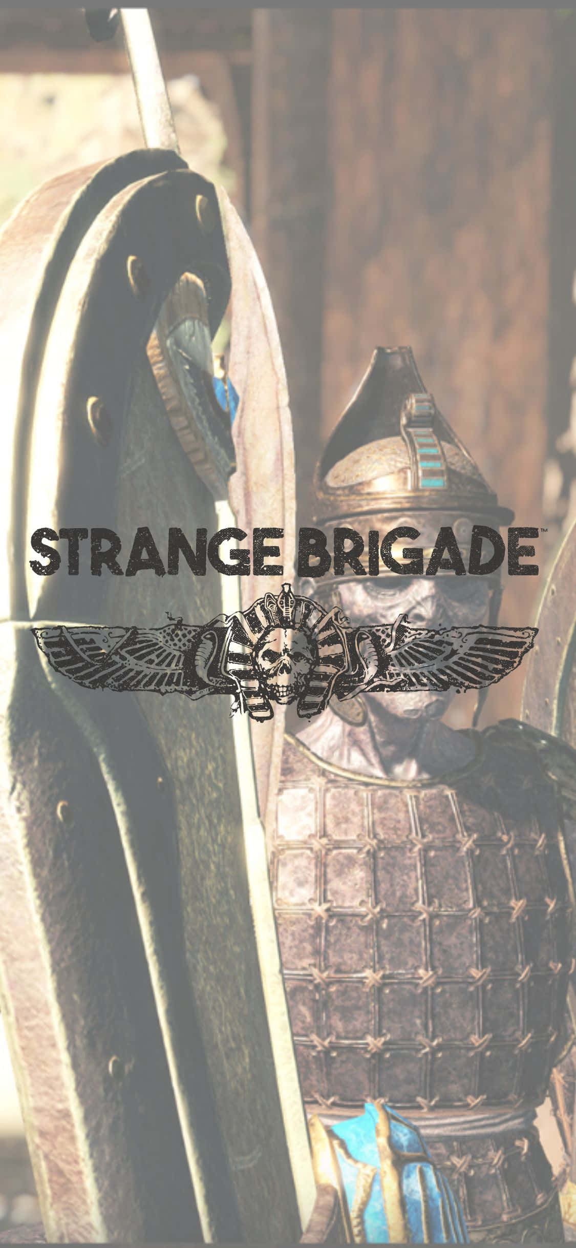 Бронированный солдат iPhone X Strange Brigade фон Обои