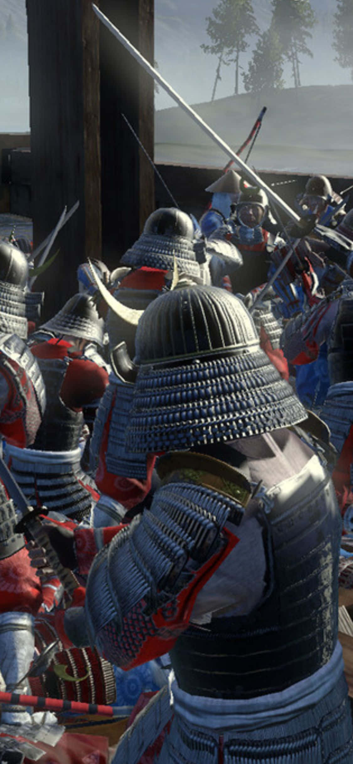 Фон для iPhone X Total War Shogun 2 Обои