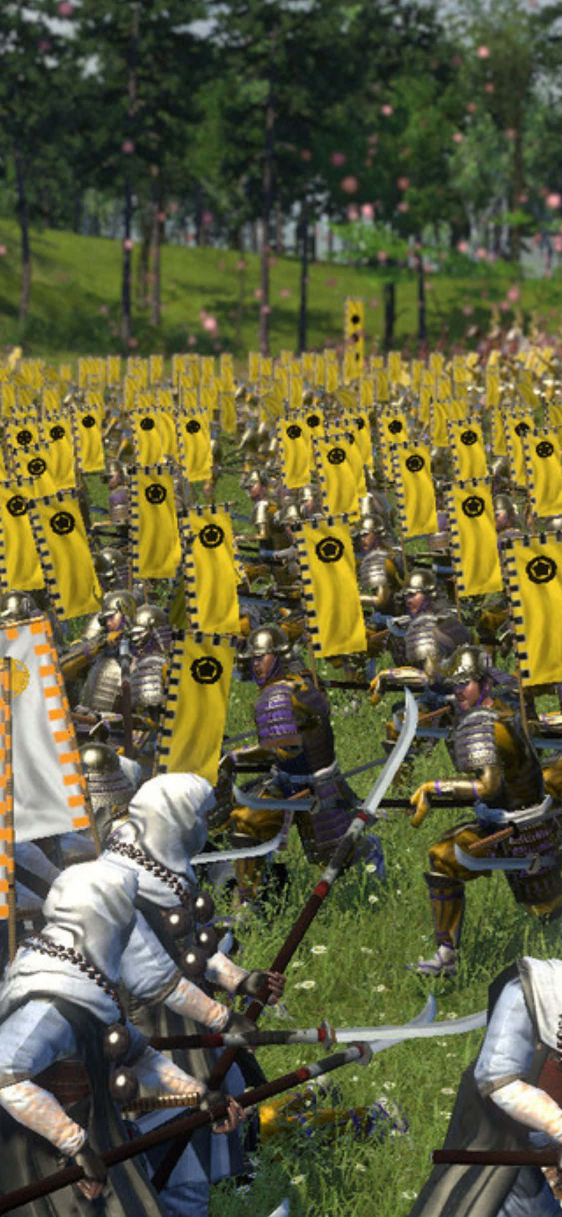 Фон для iPhone X Total War Shogun 2 Обои
