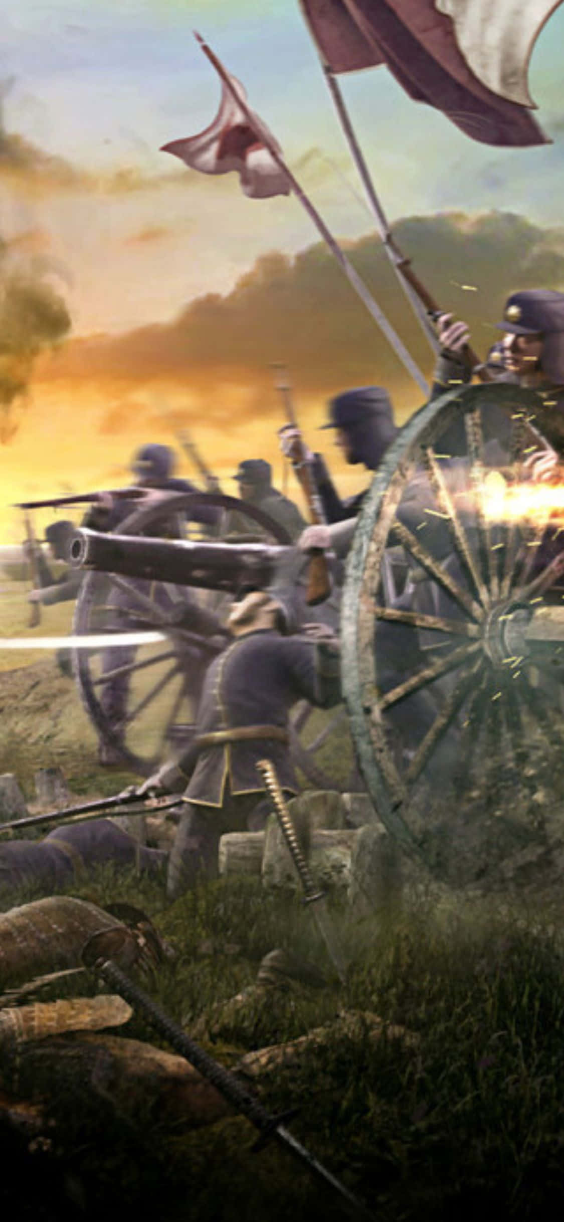 Фон для iPhone X Total War Shogun 2 Обои