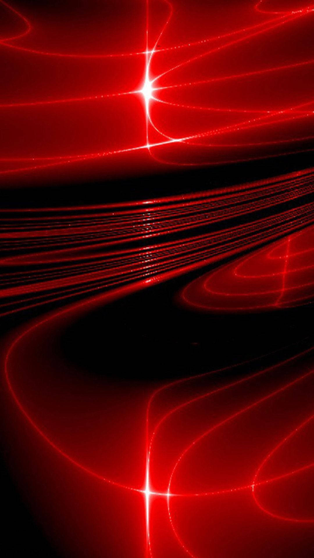 iPhone XR красный светящийся свет Обои