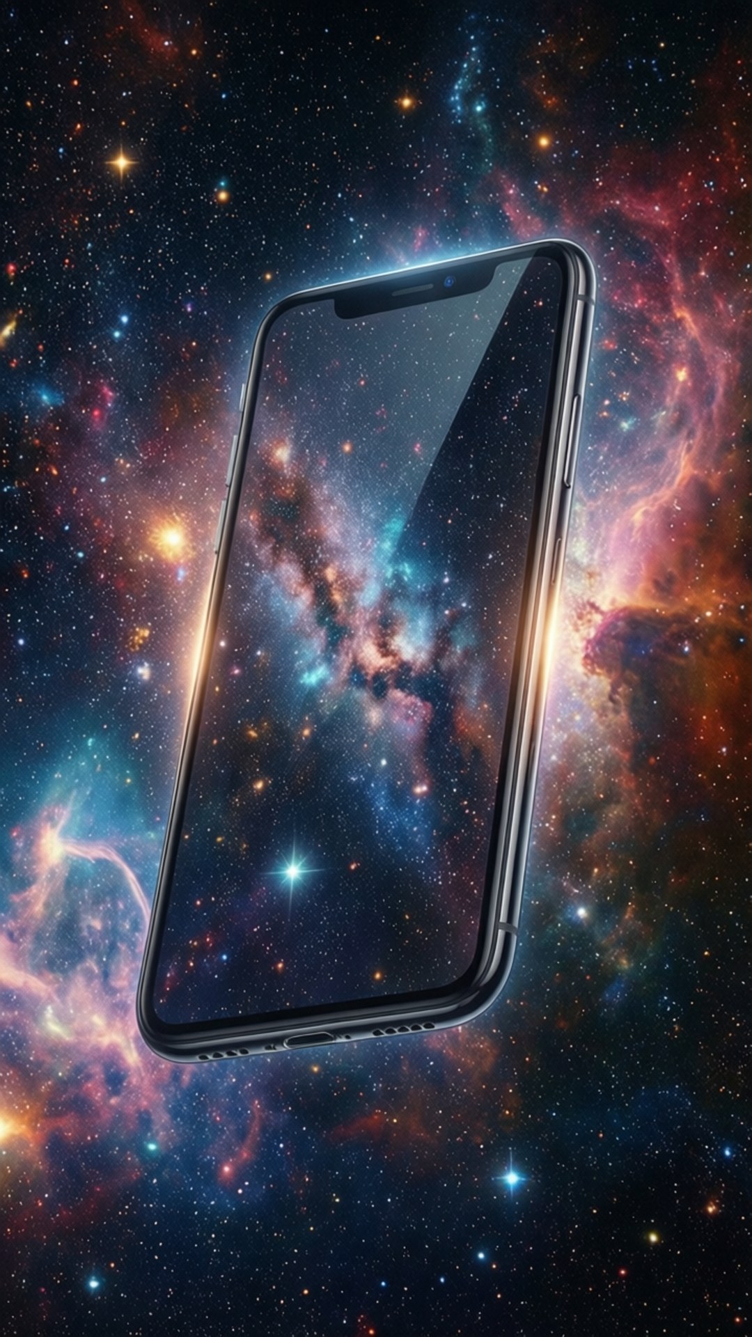 Космический iPhone XR Обои