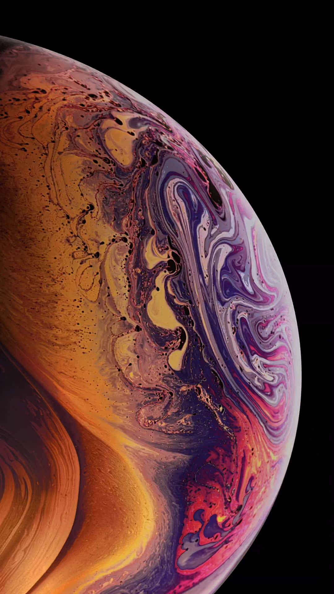 Красота космоса, запечатленная на iPhone XR Обои
