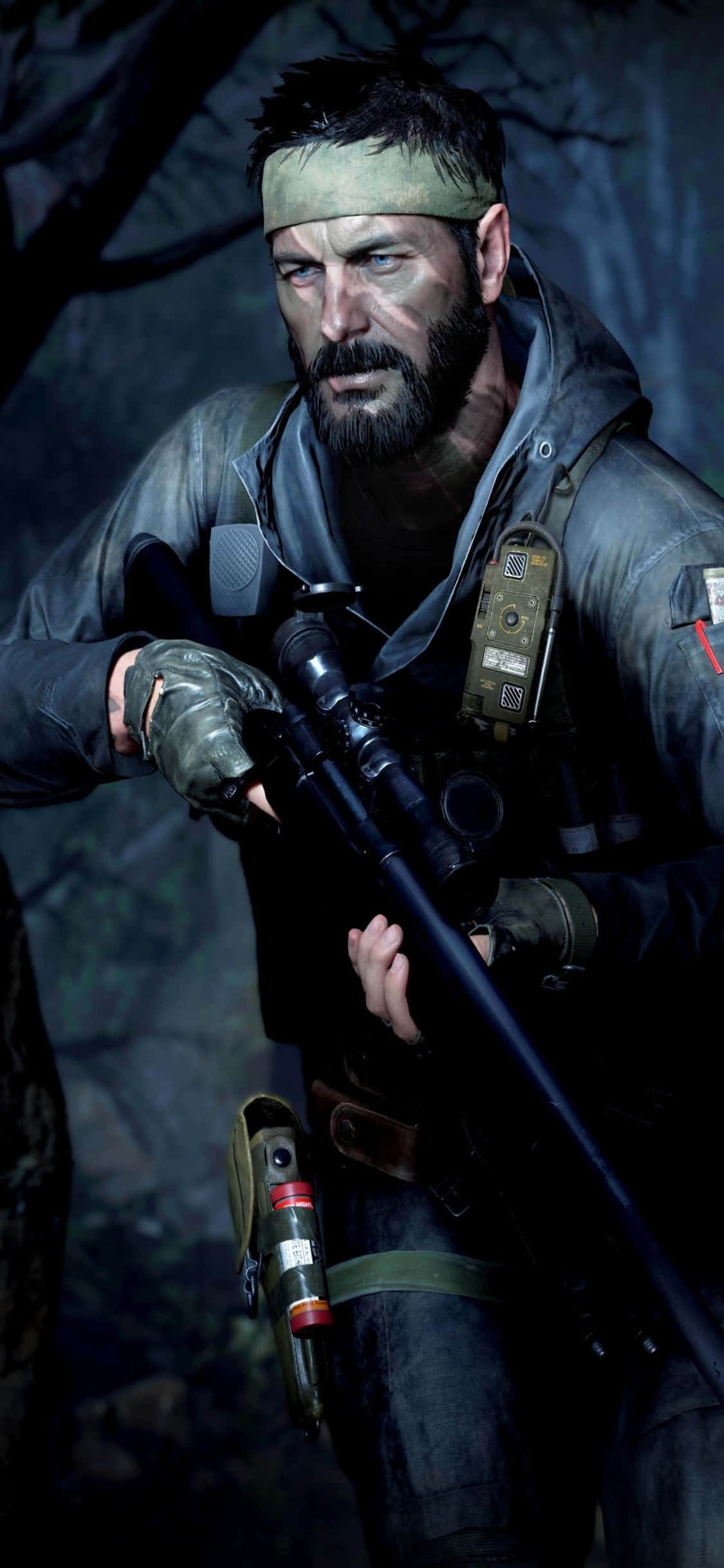 iPhone Xs Call Of Duty Black Ops Cold War Скин Вудса Обои