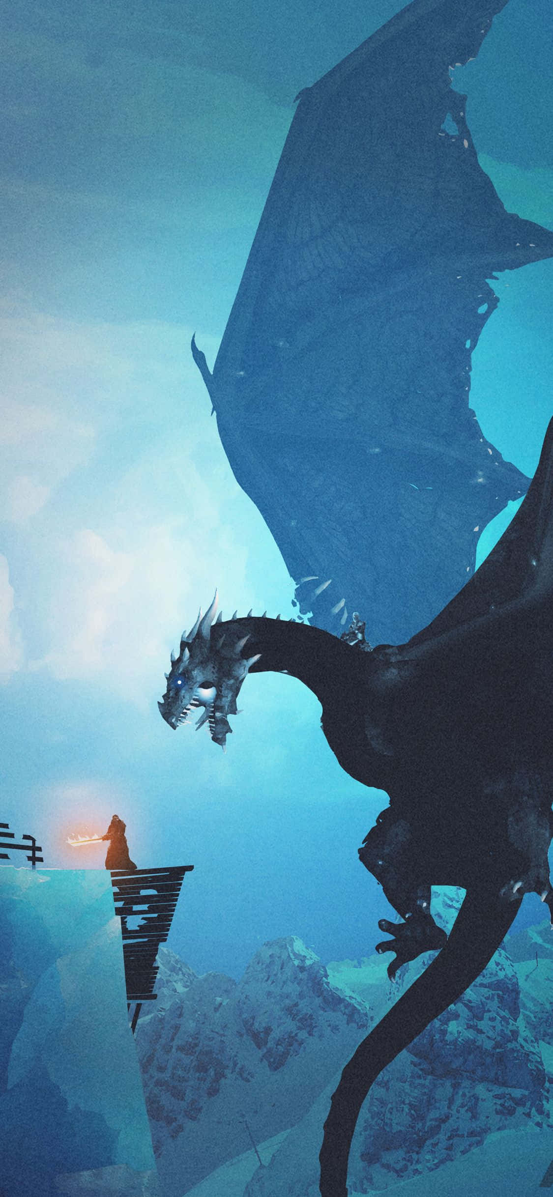 «Переживайте эпические приключения на вашем iPhone Xs с Dragon Age Inquisition.» Обои