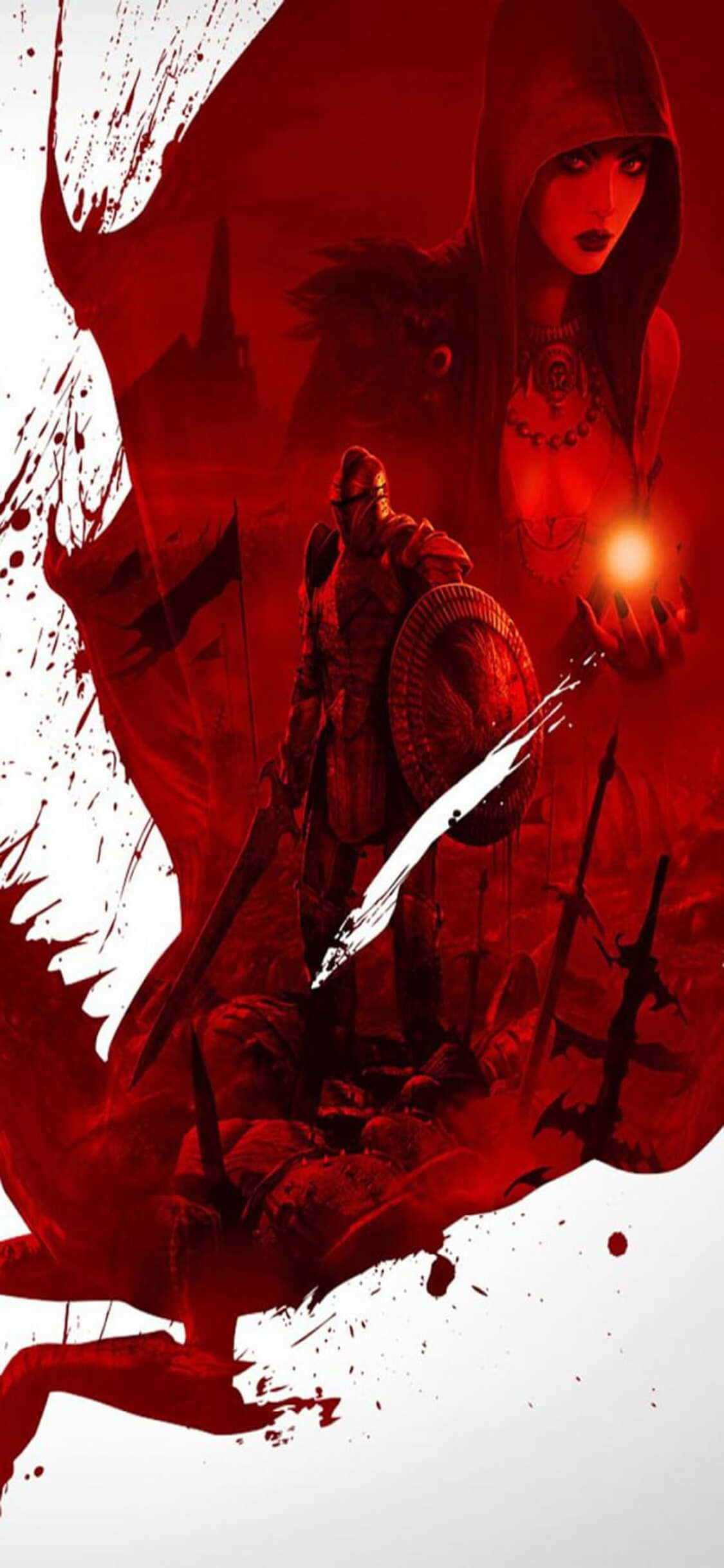Шагни в фантастический мир с iPhone XS и Dragon Age Inquisition Обои