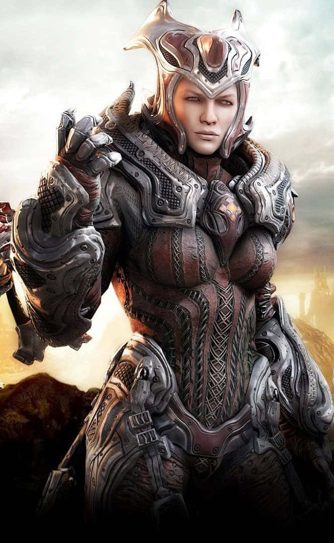 Королева Мирра iPhone XS Gears Of War 5 фон Обои