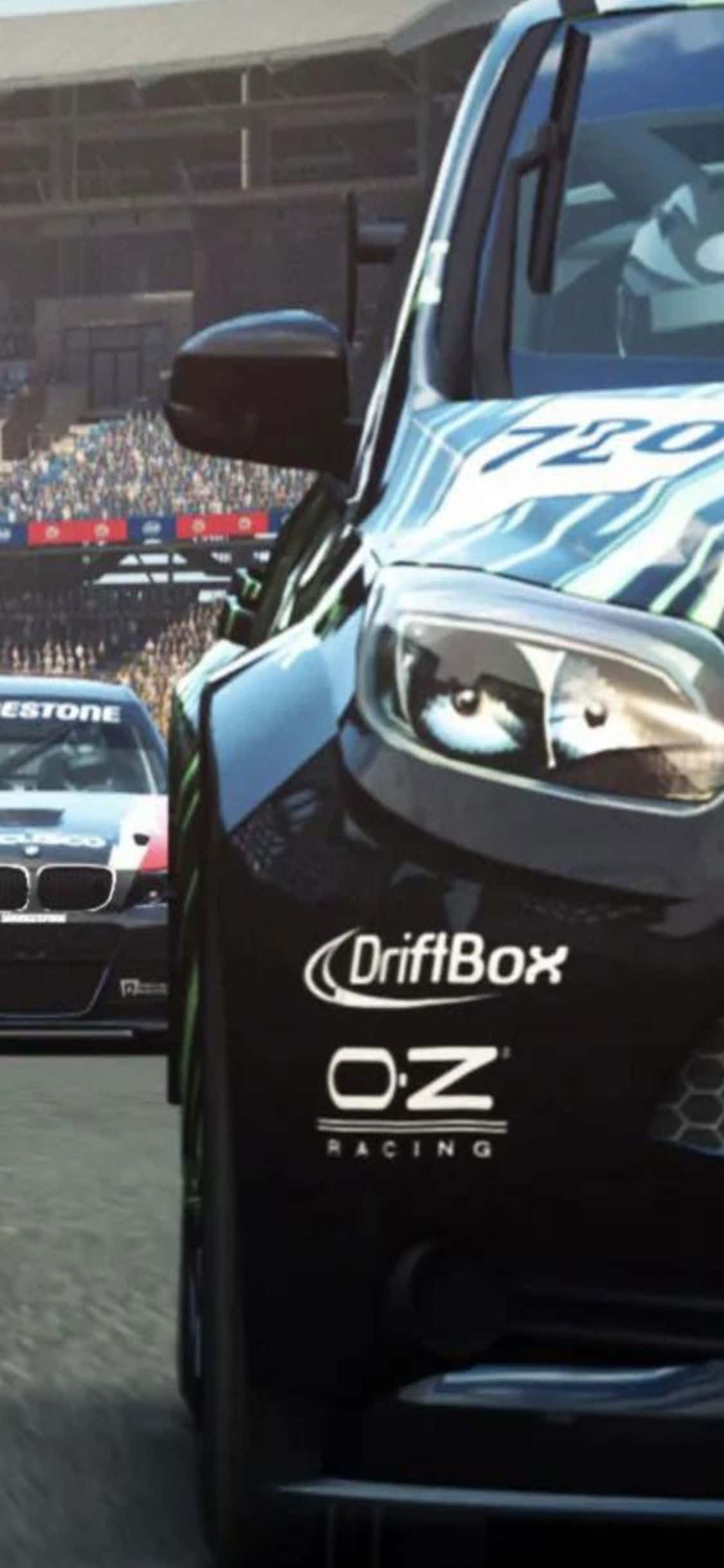 iPhone Xs Grid Autosport Driftbox фон Обои