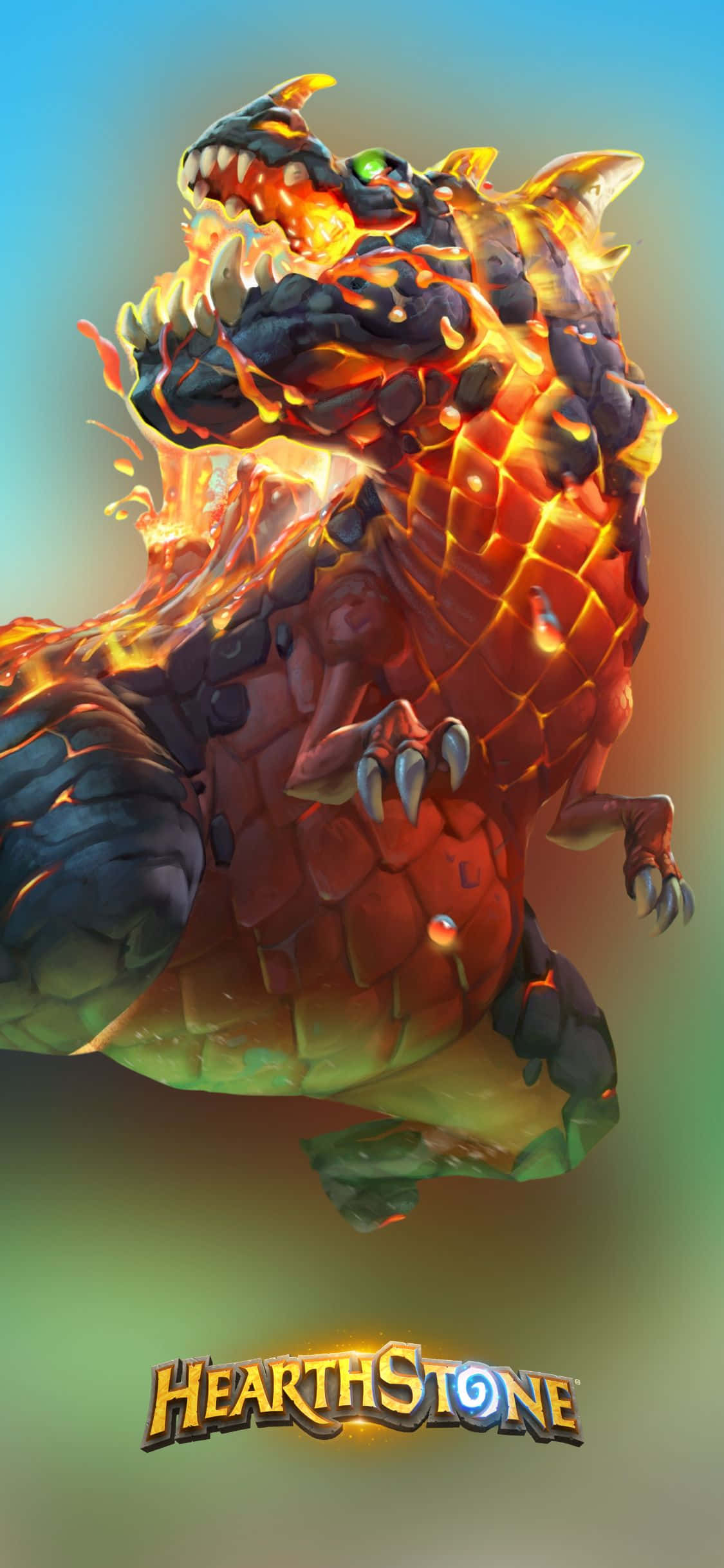 Рептилия iPhone XS Hearthstone Обои