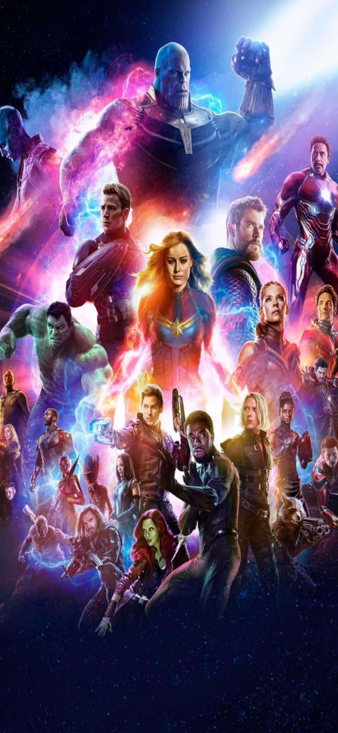 «Лучший телефон Мстителей — iPhone XS Marvel's Avengers» Обои