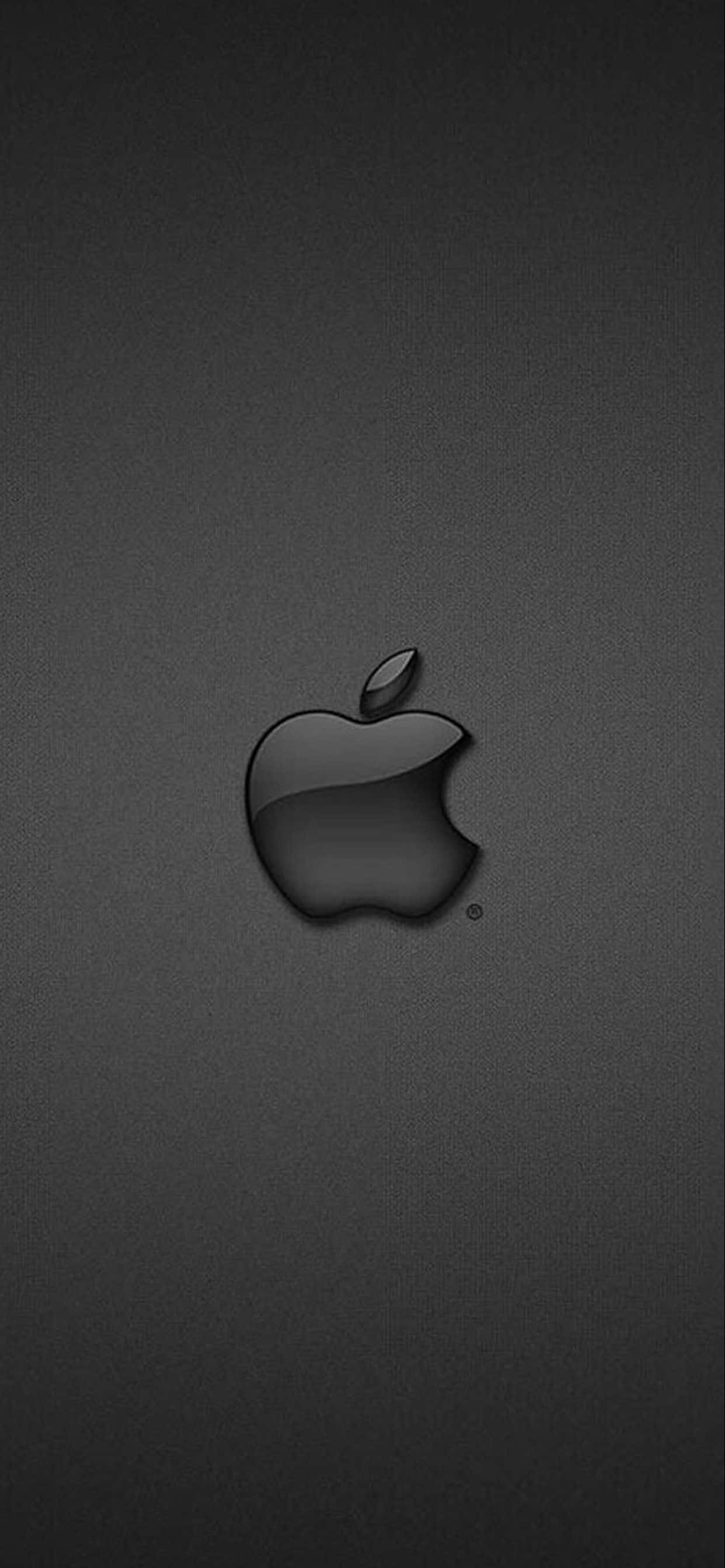 iPhone Xs Max Apple фон Серый логотип Обои