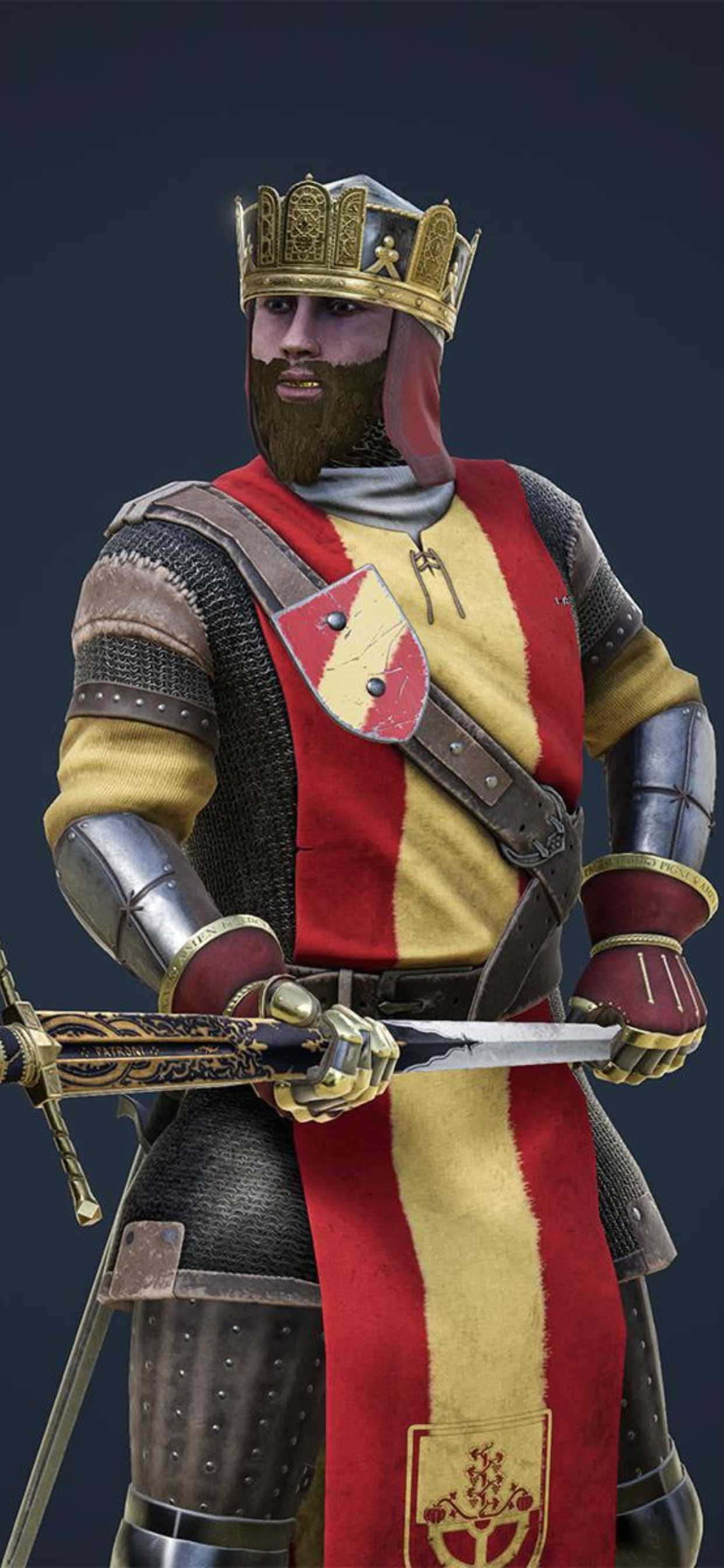 Наслаждайтесь захватывающей игрой на iPhone Xs Max от Apple с Mordhau Обои