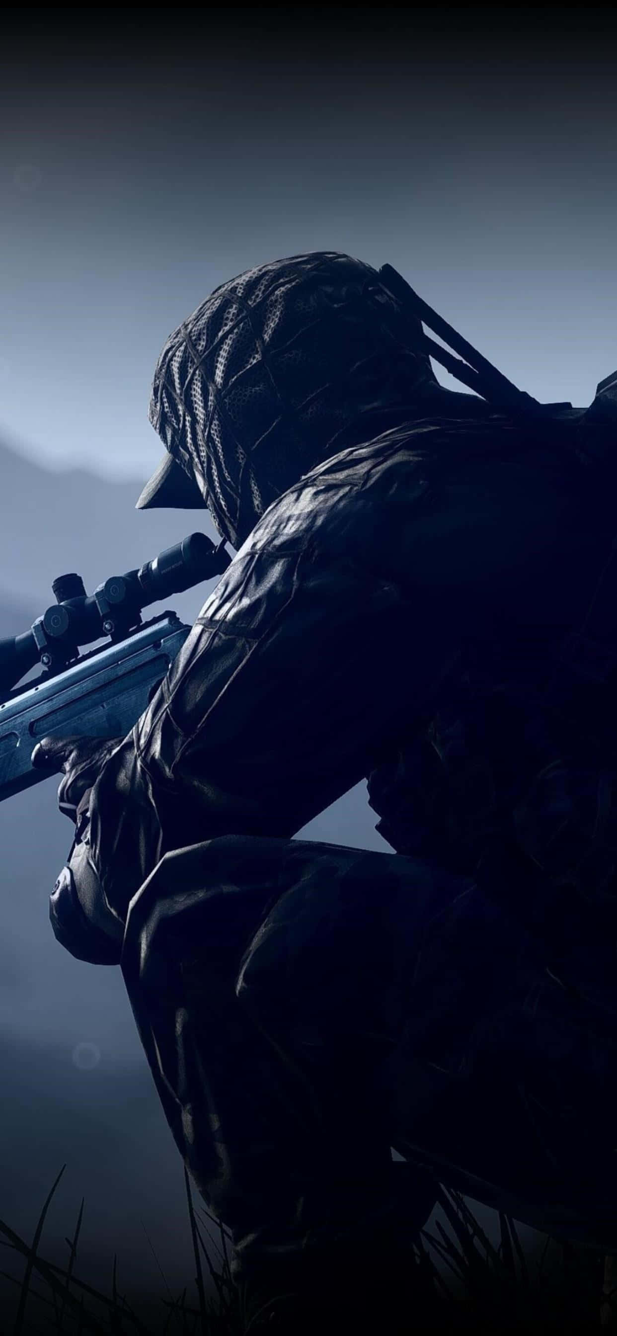 Сражайтесь с противниками стильно с iPhone Xs Max Battlefield 4 Обои