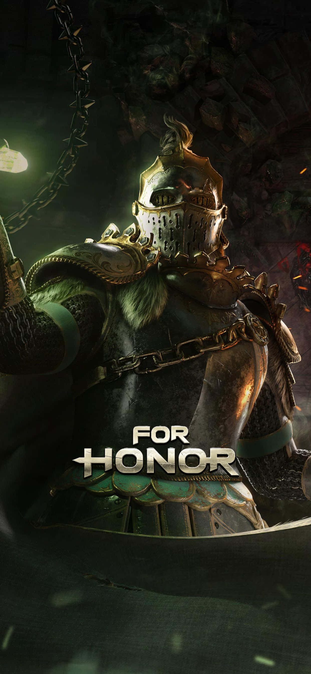 Новейший iPhone Xs Max дарит эпический игровой опыт с For Honor Обои