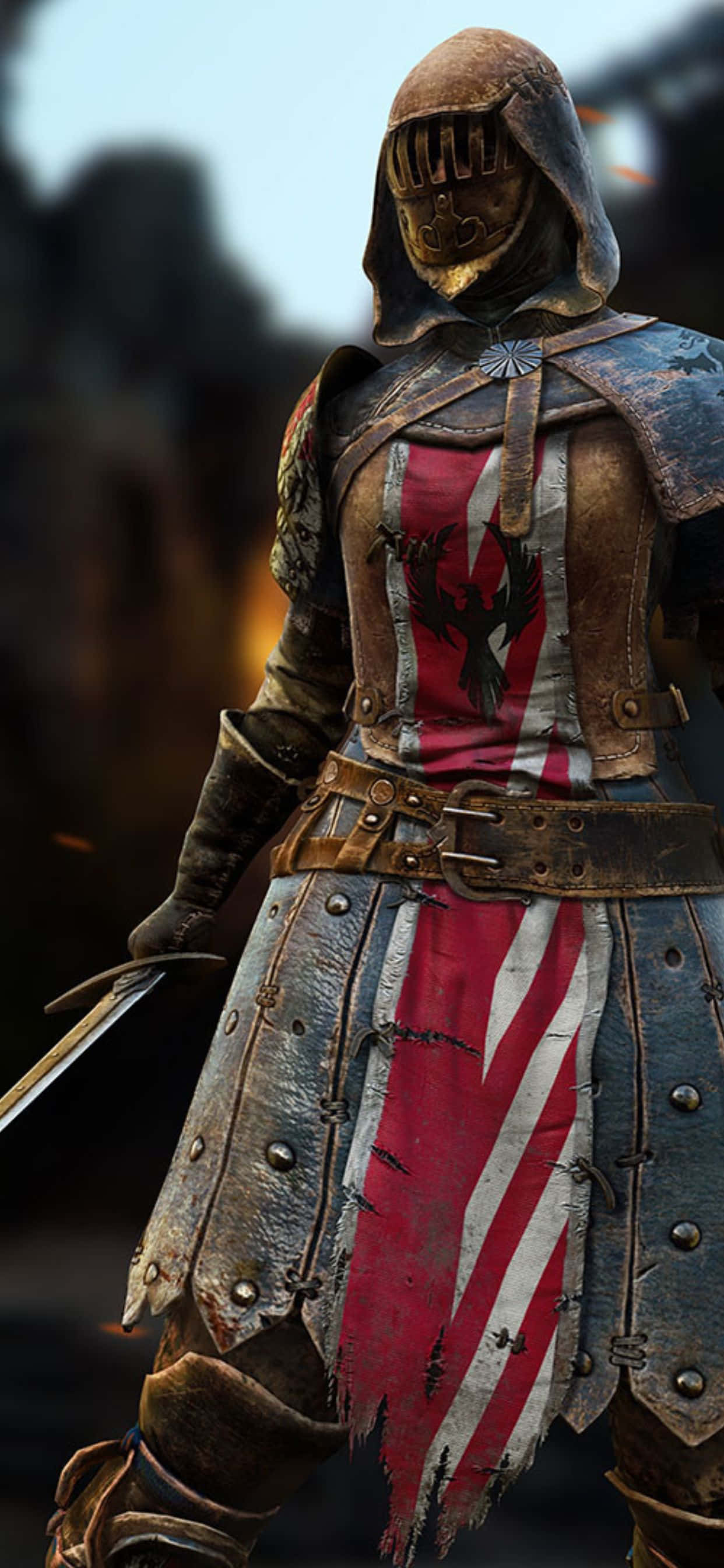 Повысьте уровень своего игрового опыта с iPhone Xs Max и For Honor Обои