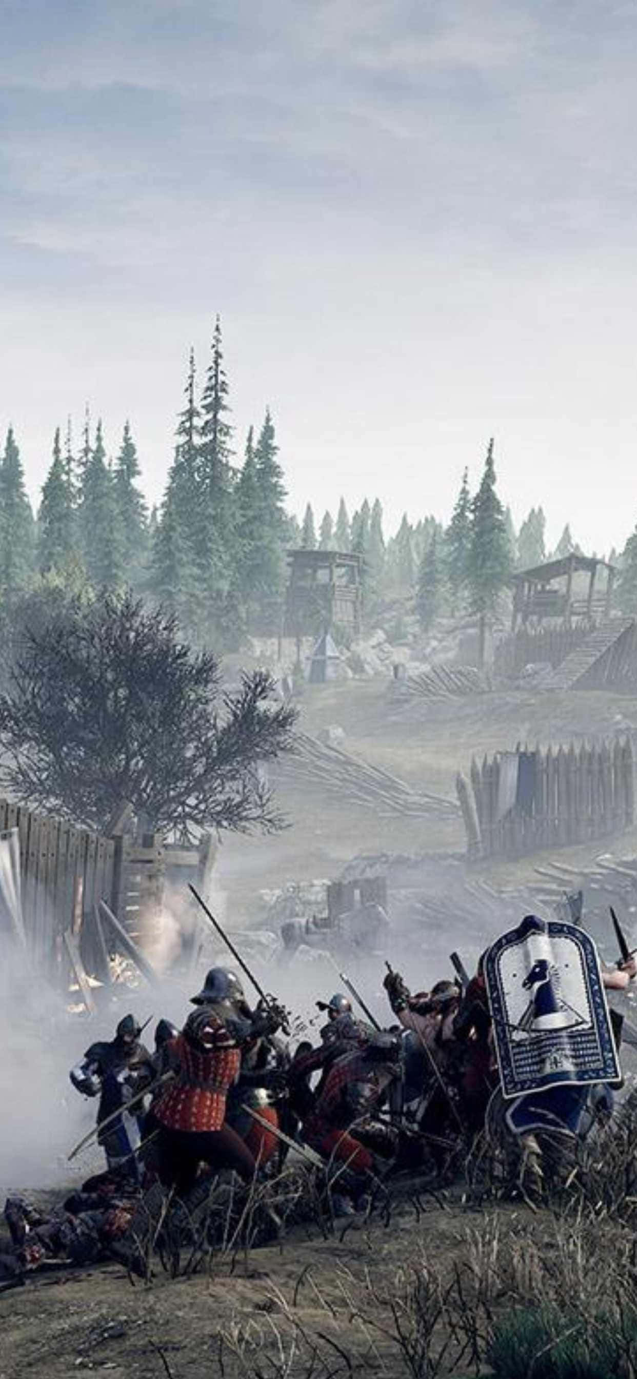 Выделитесь из толпы с iPhone Xs Max Mordhau Обои
