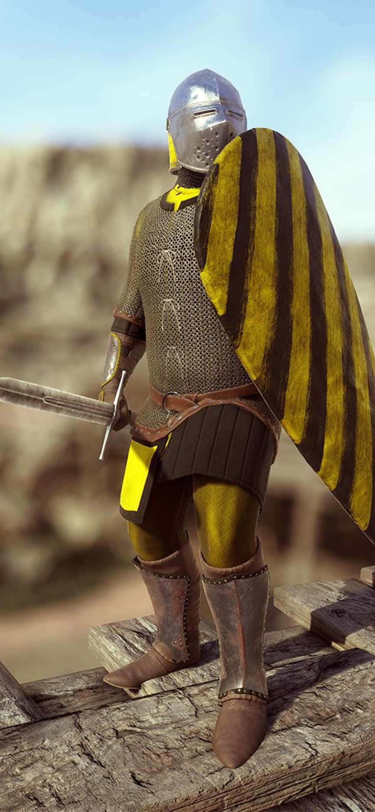 Выделитесь из толпы с iPhone XS Max Mordhau Обои