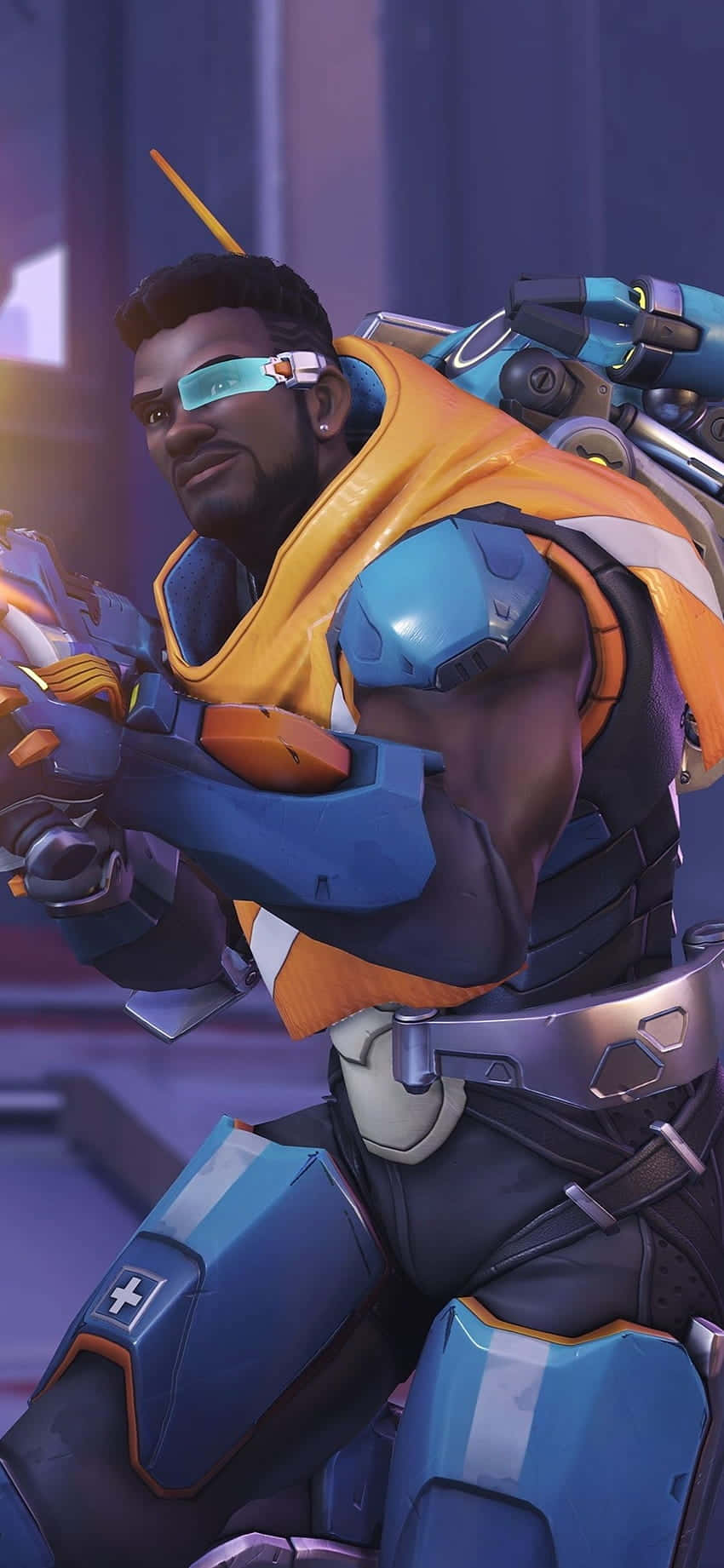 iPhone Xs Max Overwatch Обои Baptiste Улыбается Обои