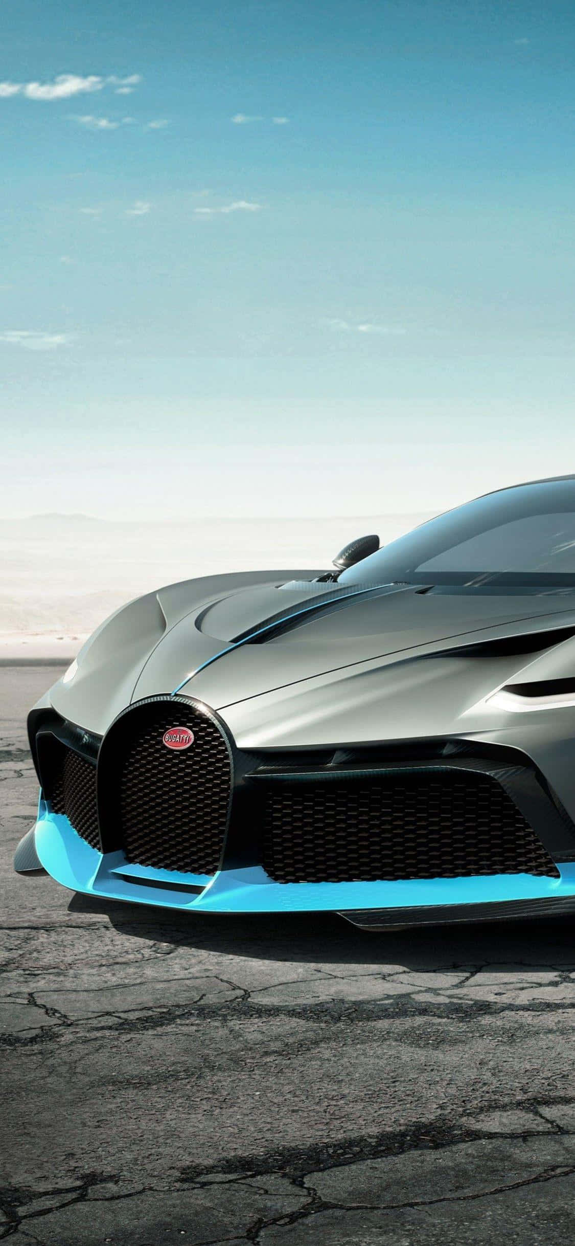 iPhone XS Max Project Cars 2 темно-серый Bugatti Divo фон Обои