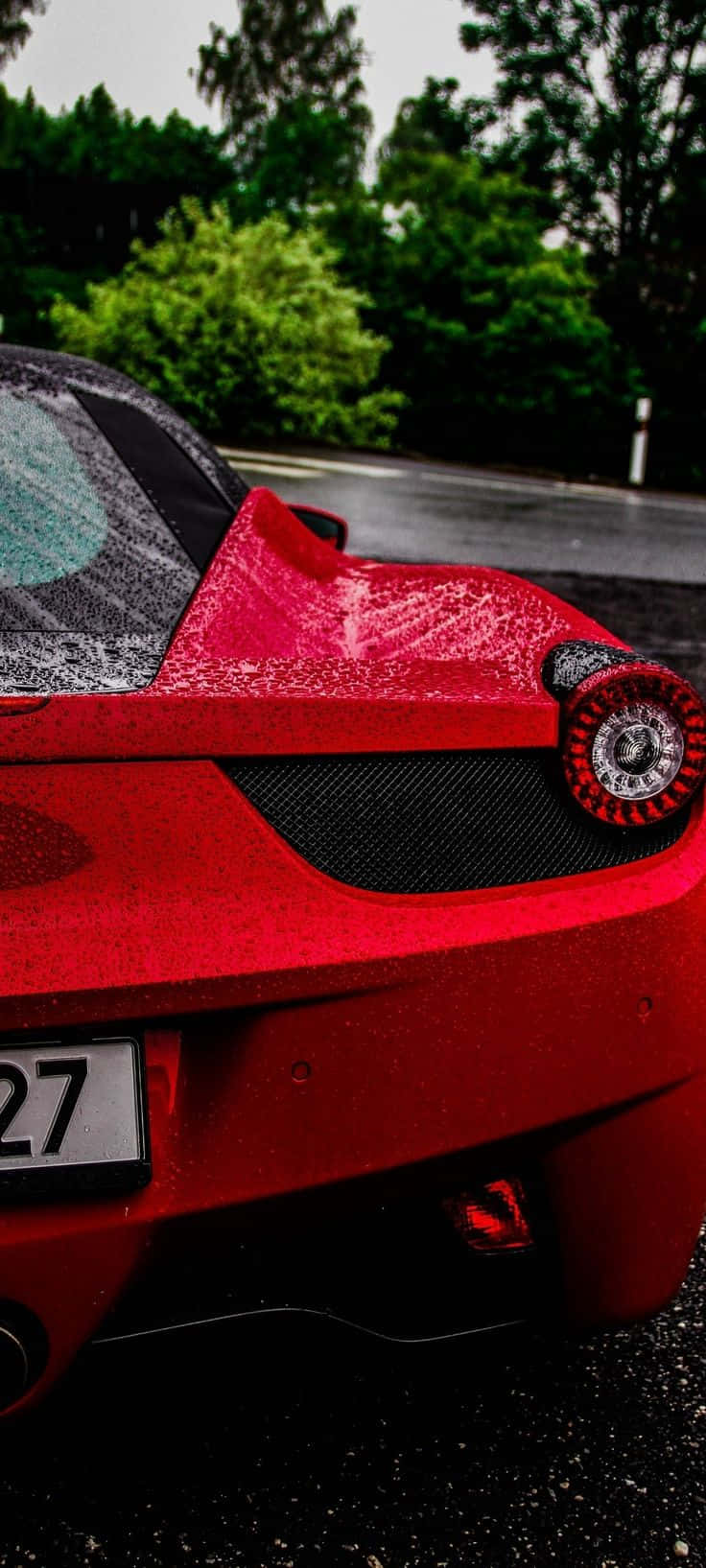 Фон iPhone XS Max Project Cars 2 Красный Ferrari 458 Обои