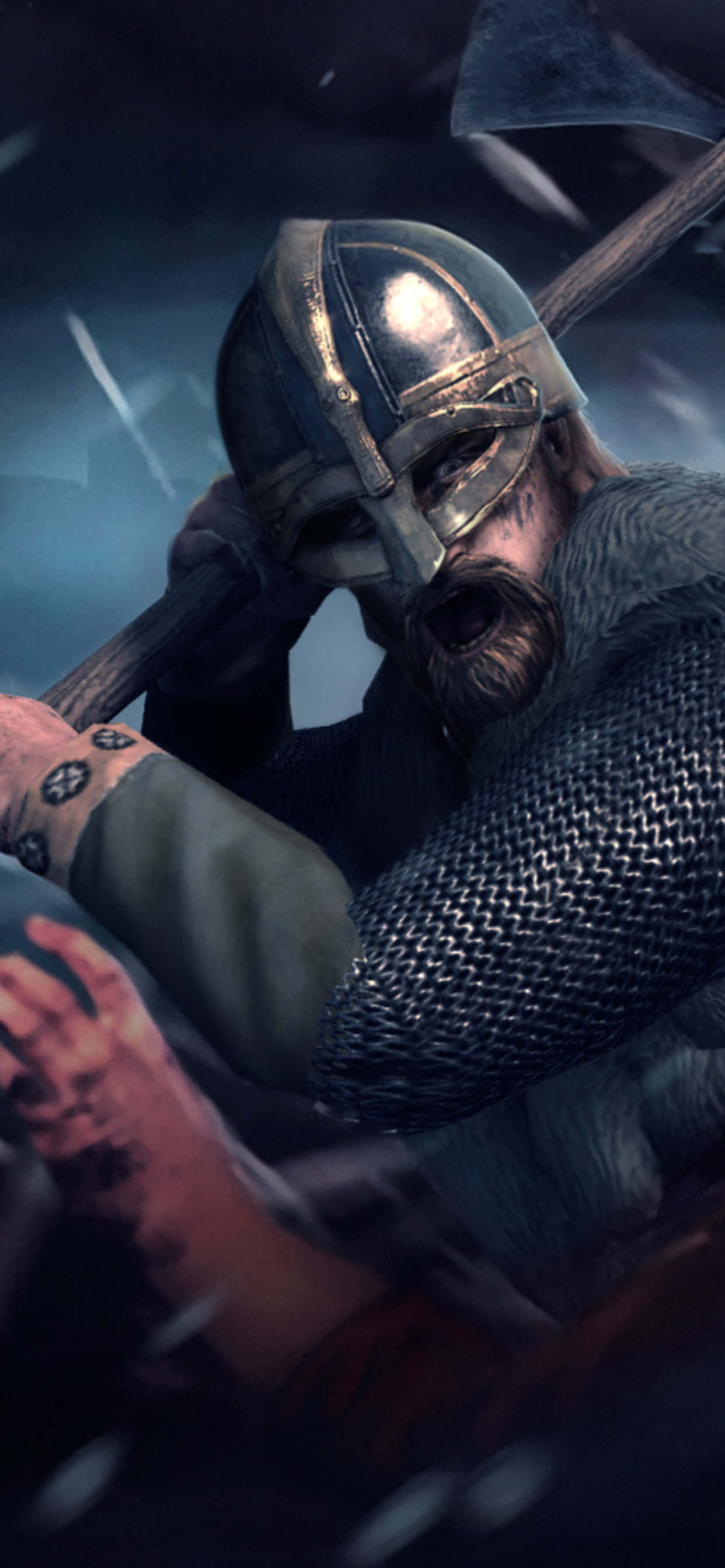 iPhone XS Max Total War Attila Безжалостный рыцарь фон Обои