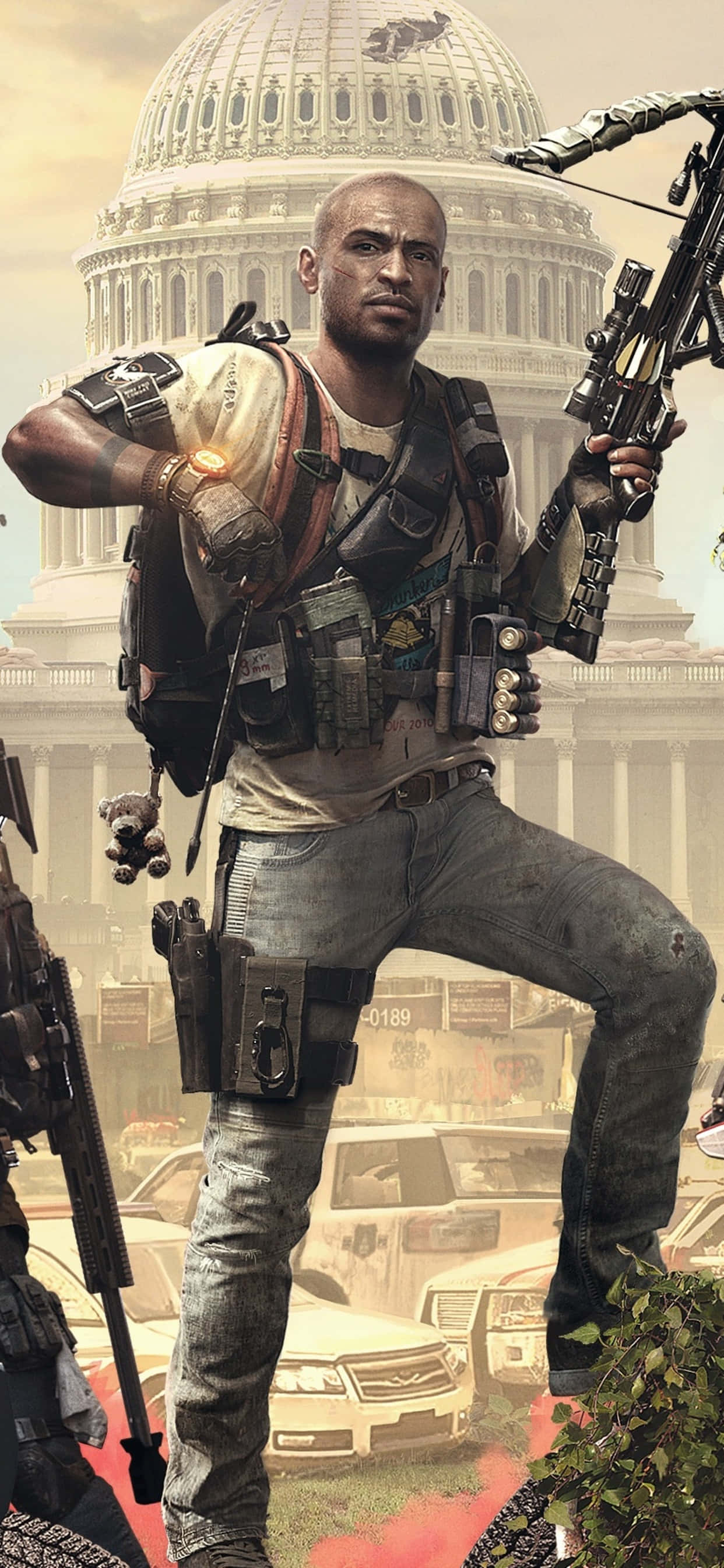 iPhone Xs Max и The Division: выигрышная комбинация Обои