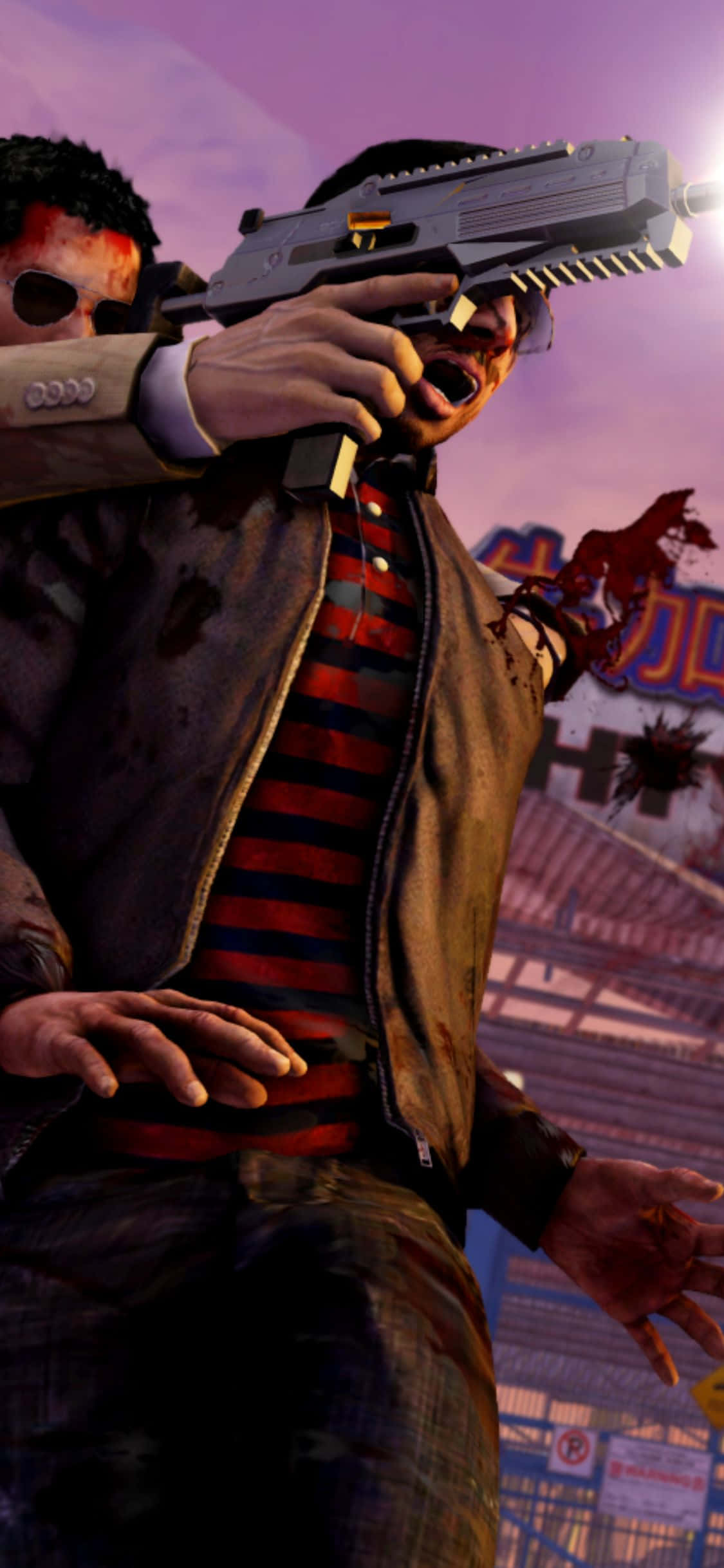 iPhone Xs Sleeping Dogs Human Shield Заставка Обои