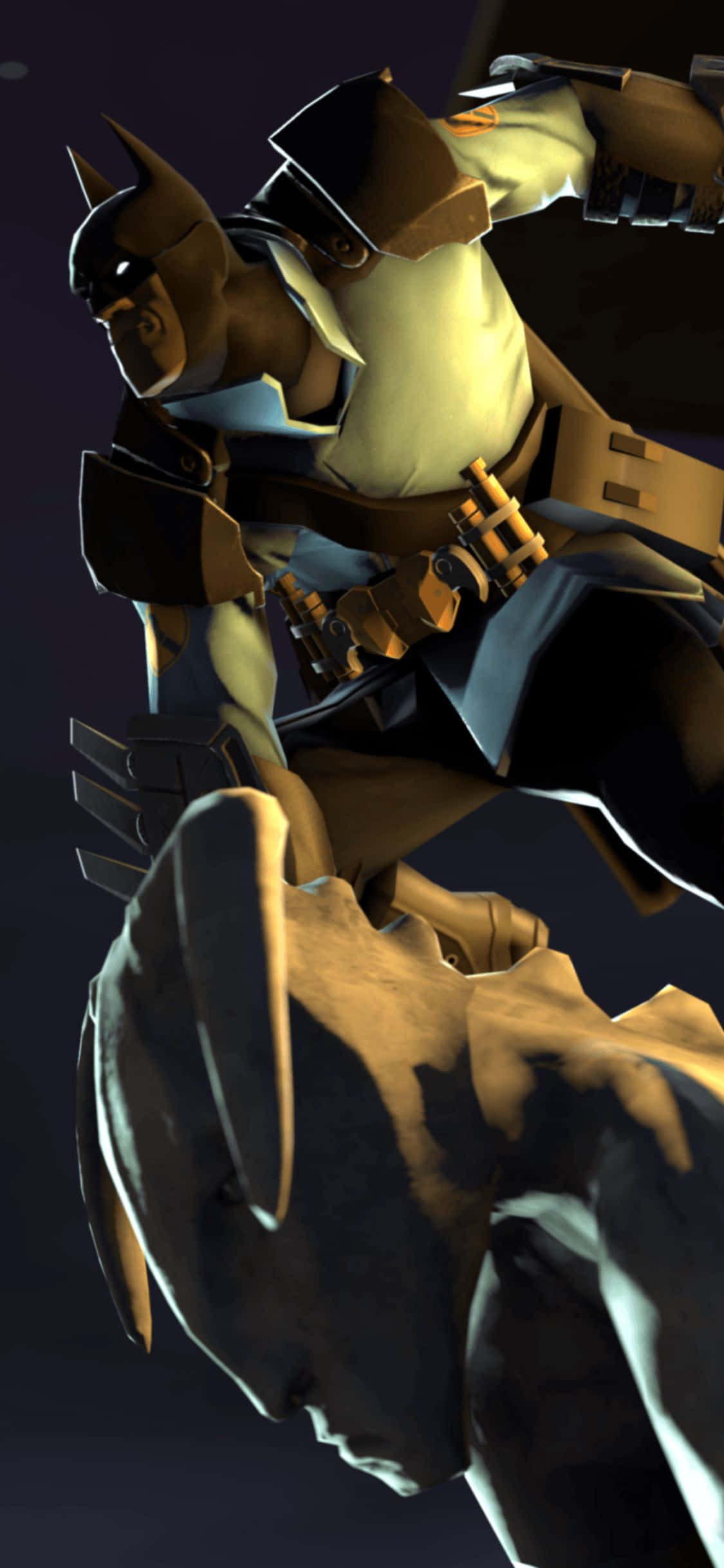 iPhone XS Team Fortress 2 Batman Arkham Cowl фон Обои