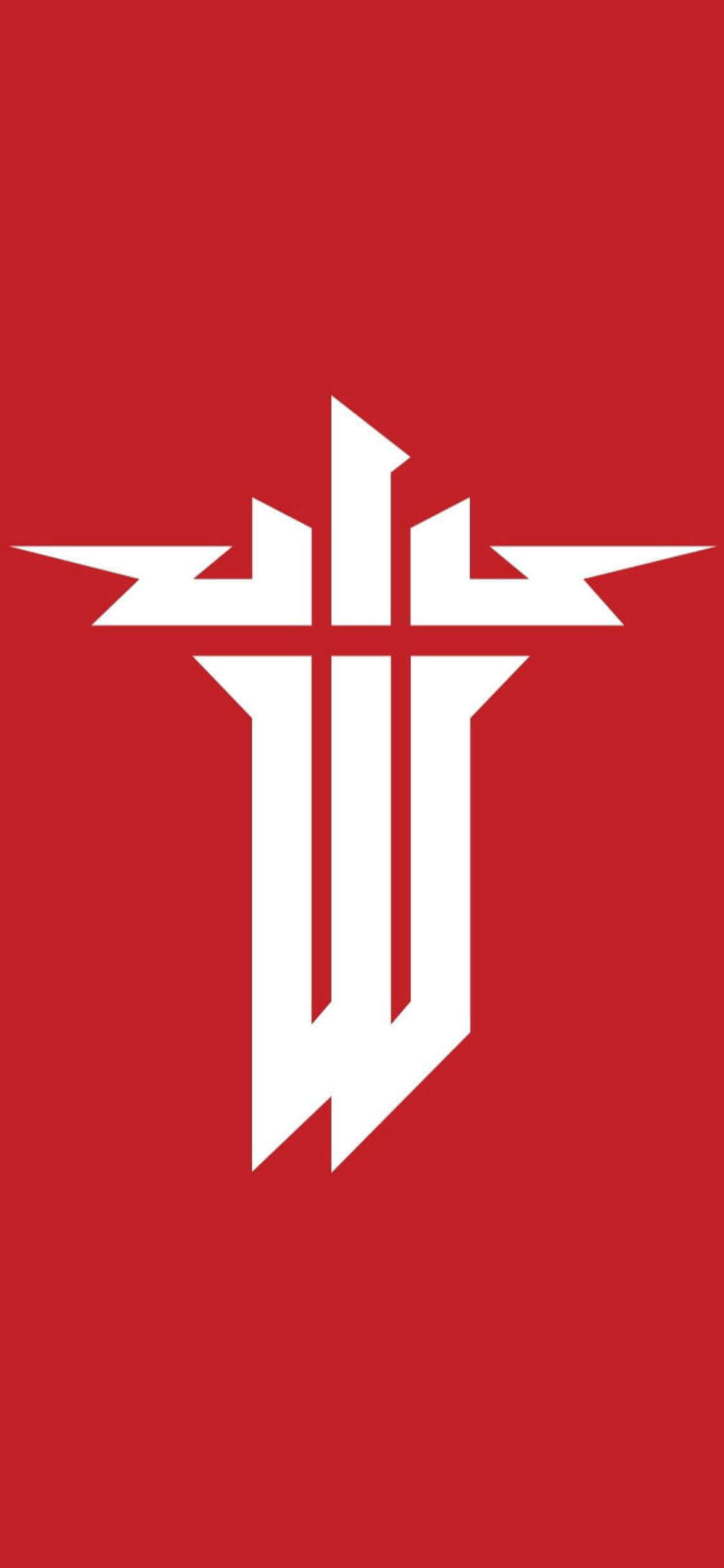 Покажи свой геймерский стиль с привлекающими внимание обоями «iPhone Xs Wolfenstein II» Обои