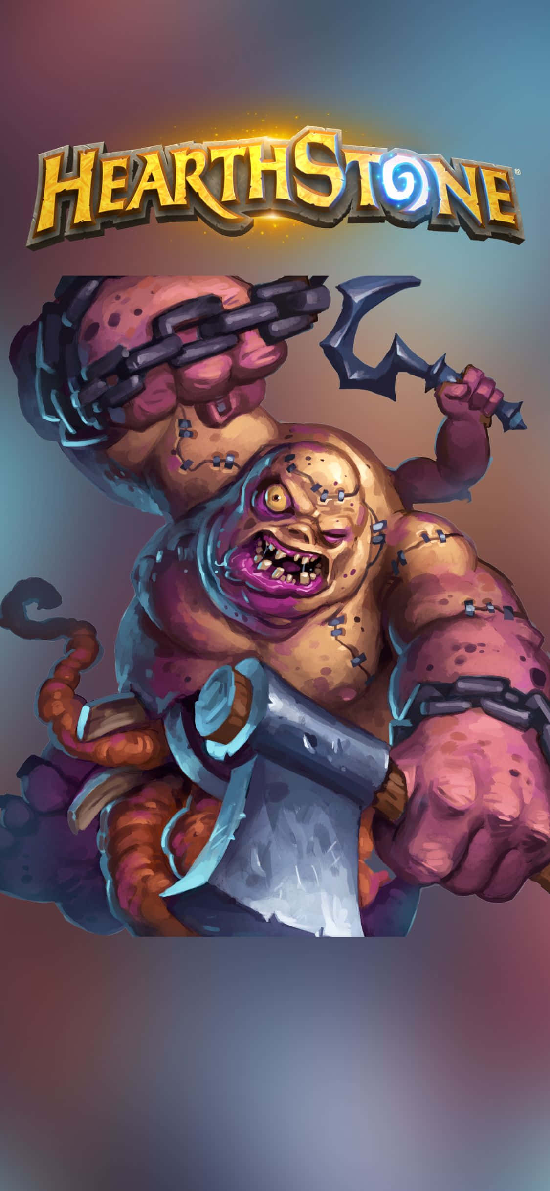 iPhone Xs на скине Брайтвинг-Иллидан из Hearthstone Обои