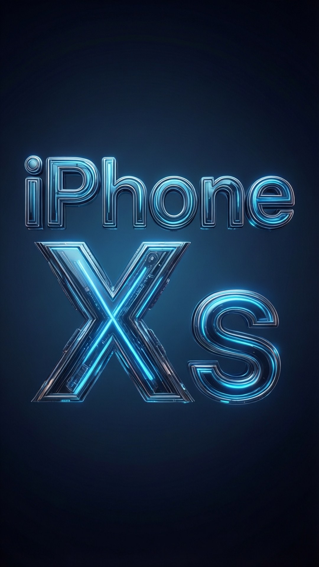 iPhone Xs Типографика Обои