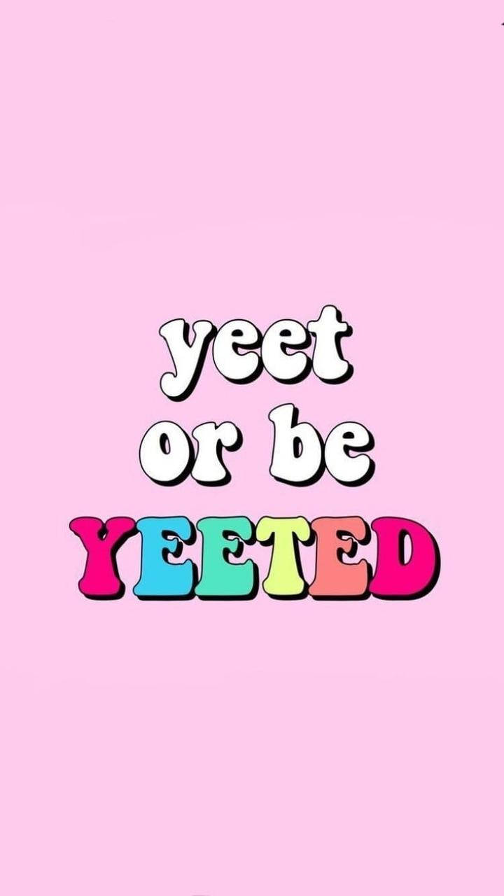 iPhone розовая эстетика Yeet Обои