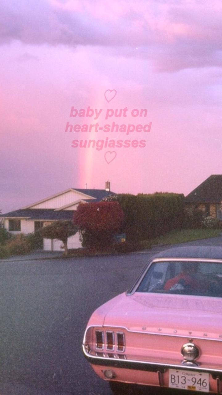iPhone розовая эстетика винтаж Обои