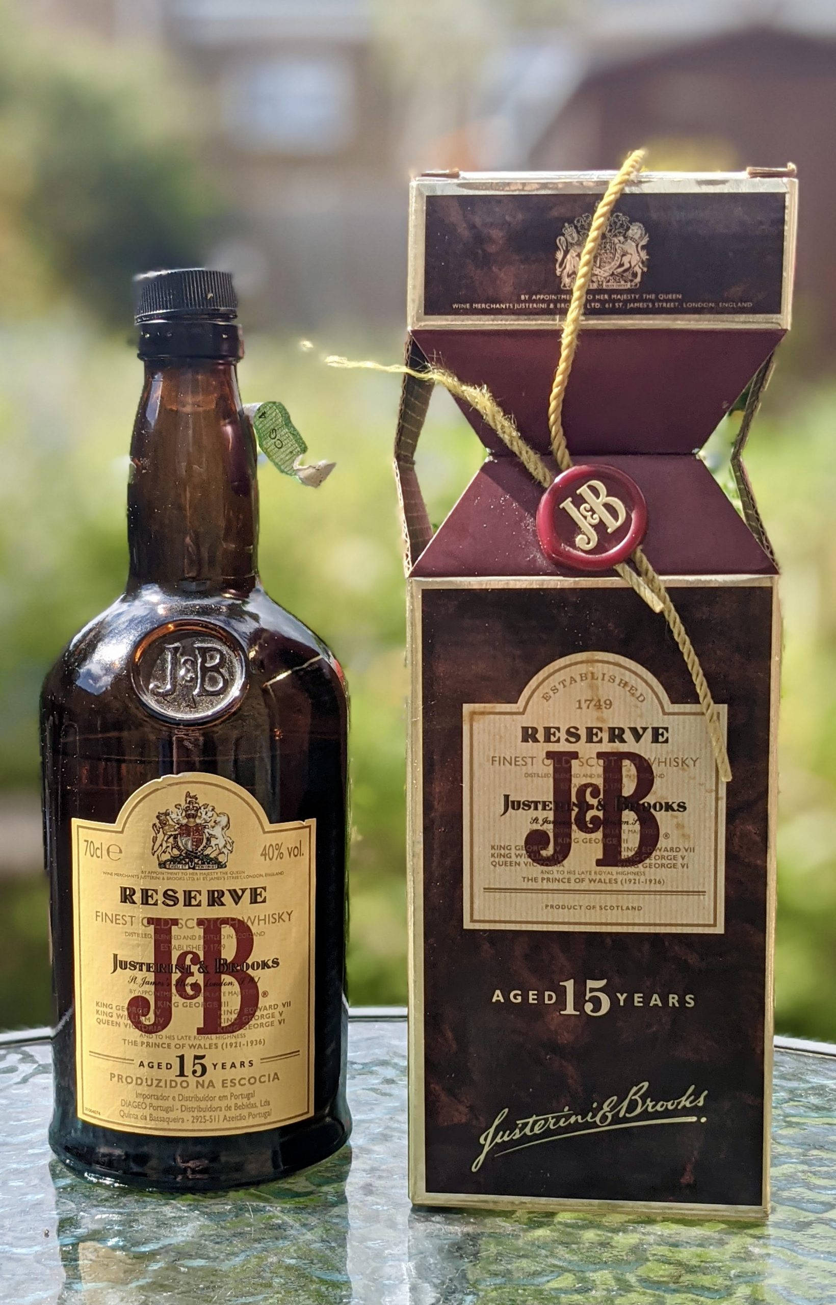 J&B Reserve Aged 15 Years Обои