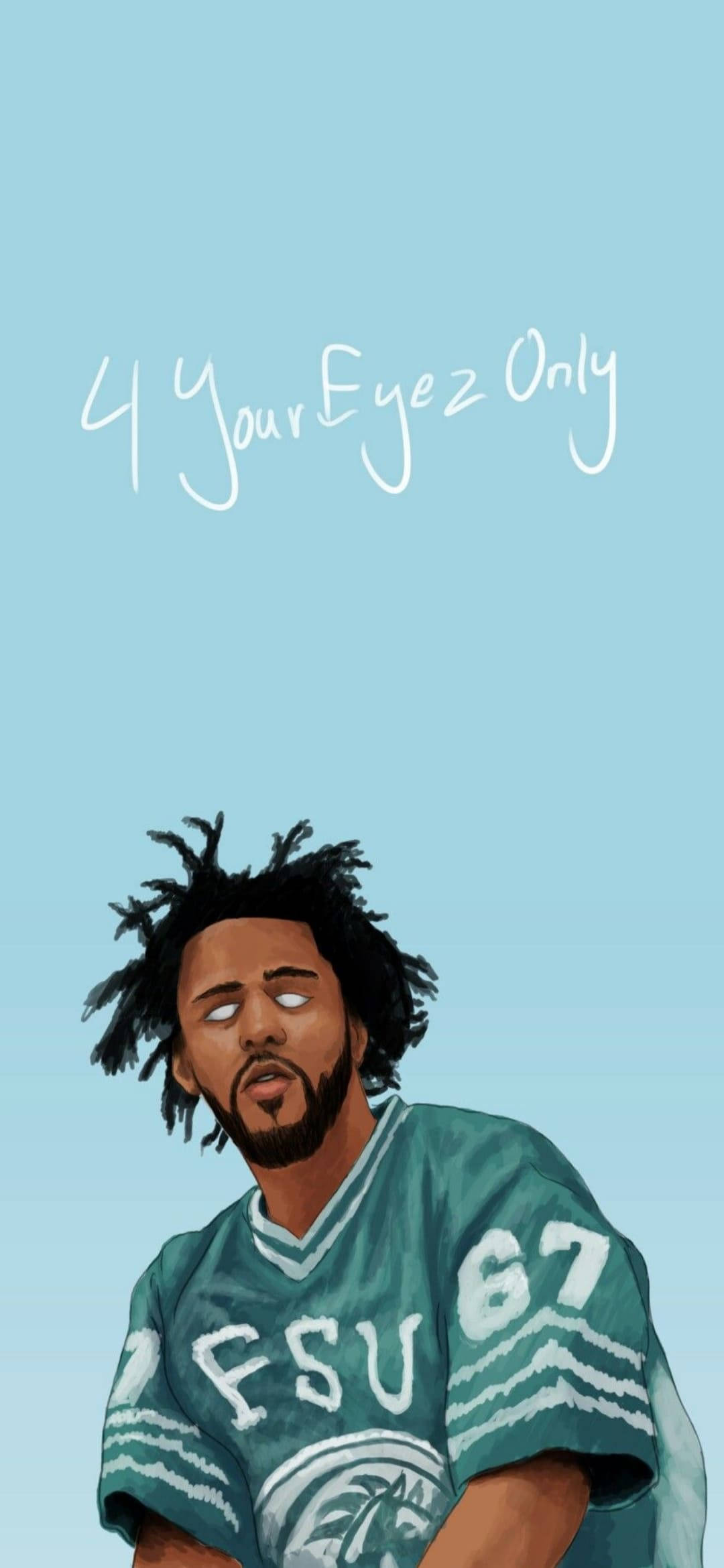 Цифровой арт J Cole Обои