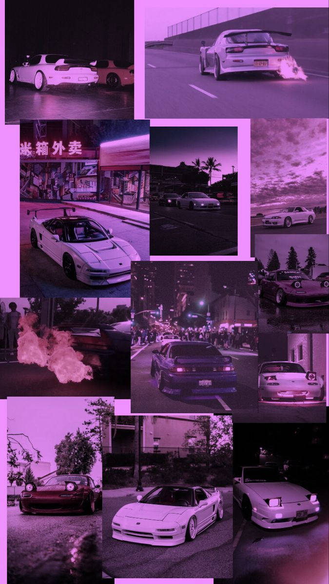 JDM Эстетика Фотоколлаж Обои