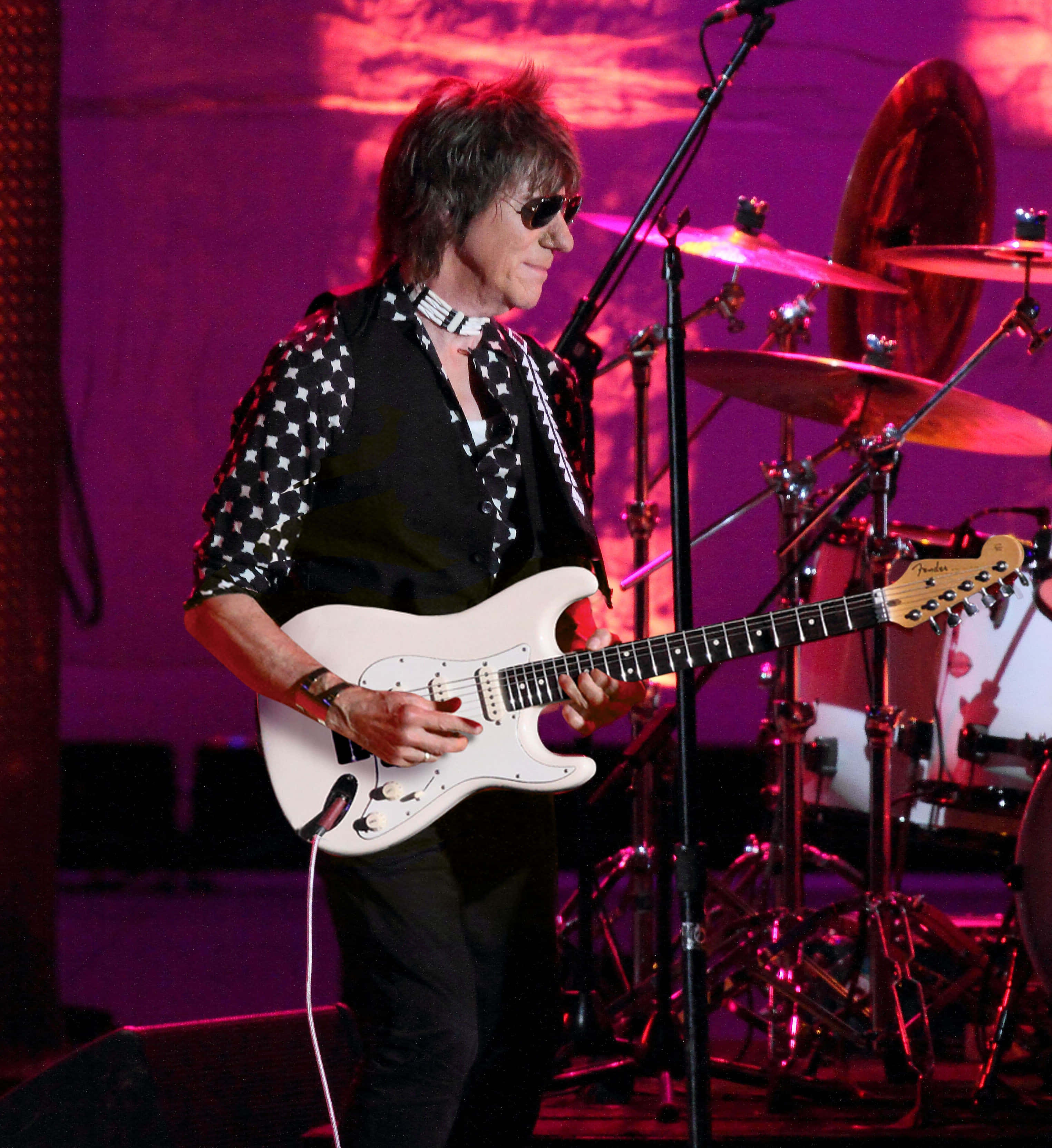 Jeff Beck группы The Yardbirds, тур по Великобритании 2022 Обои