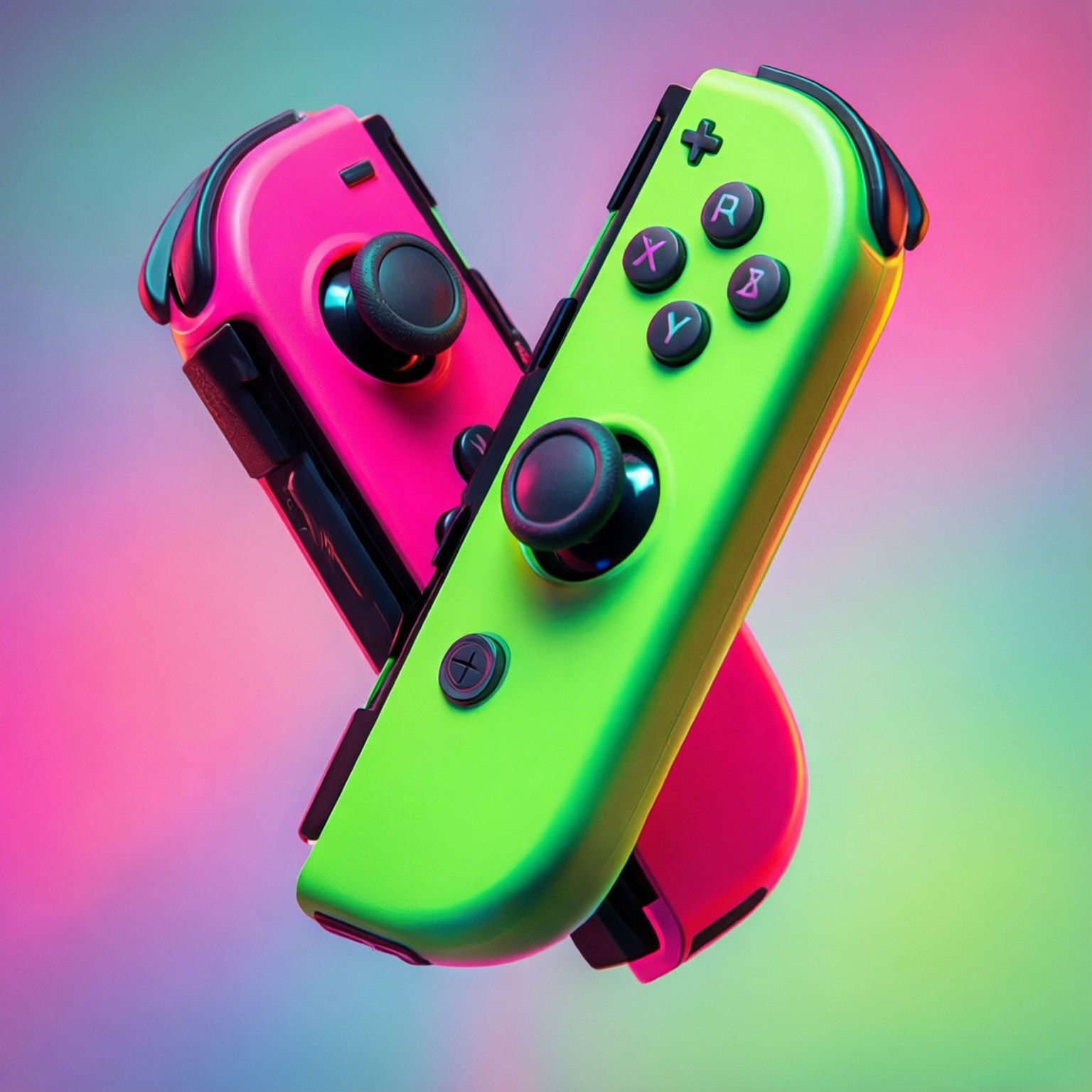 Поп-арт Joy-Con Обои