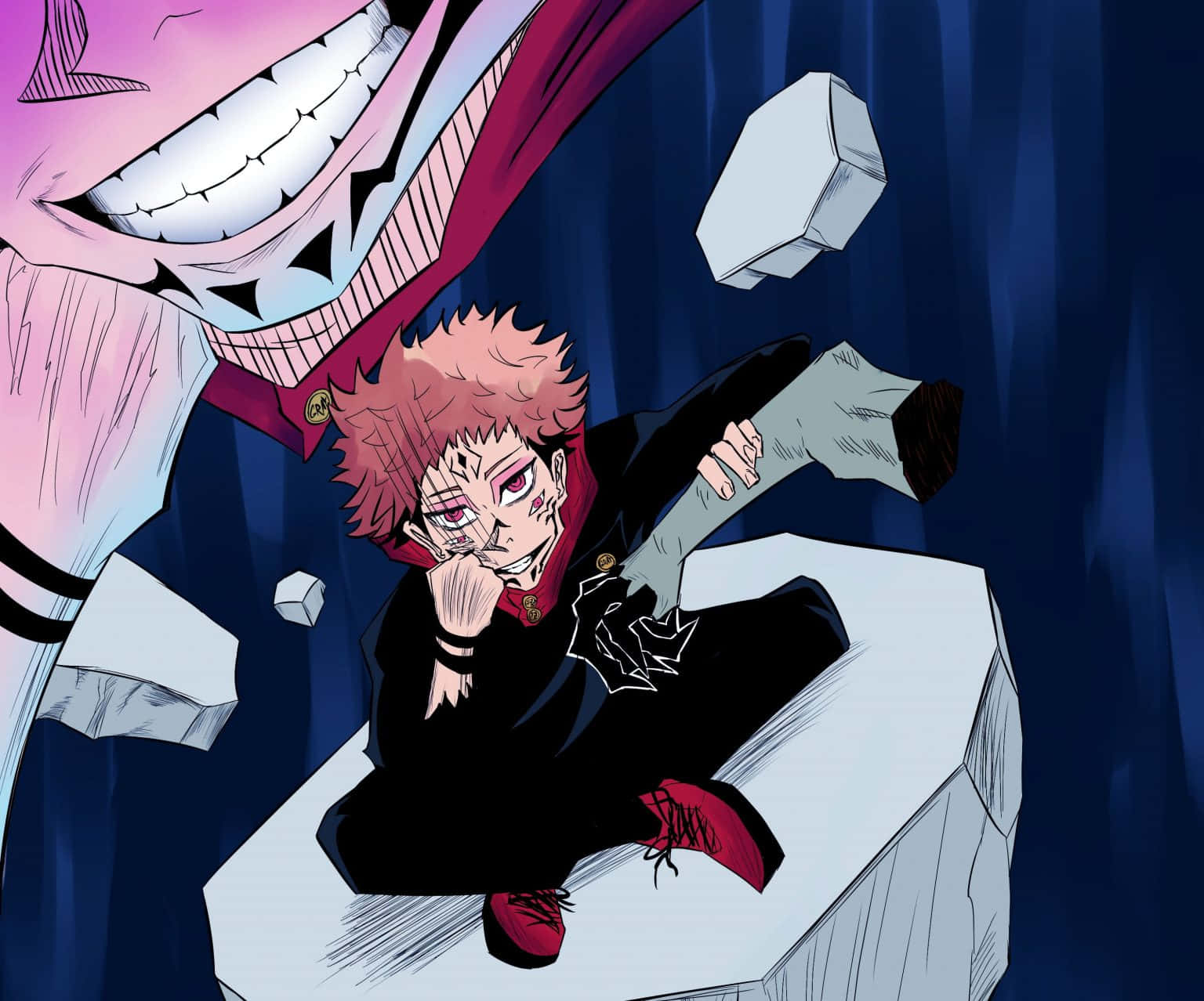 Фон Jujutsu Kaisen Обои