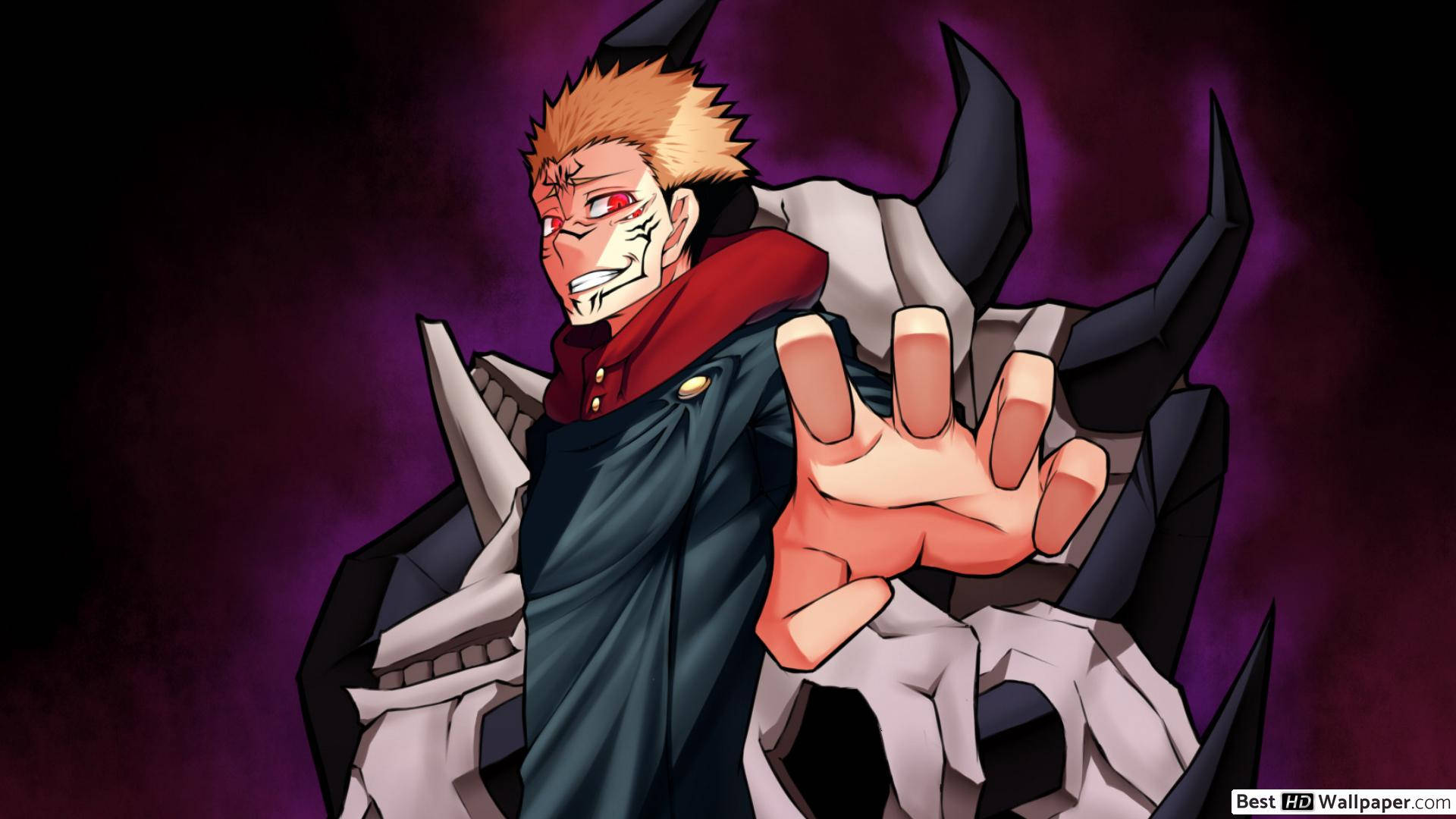 Сукуна, Король проклятий, из Jujutsu Kaisen Обои