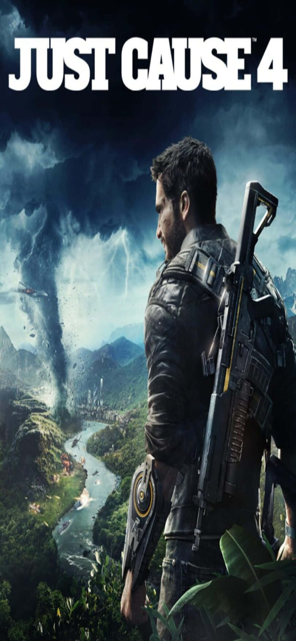 Играйте в Just Cause 4 на вашем iPhone X! Обои