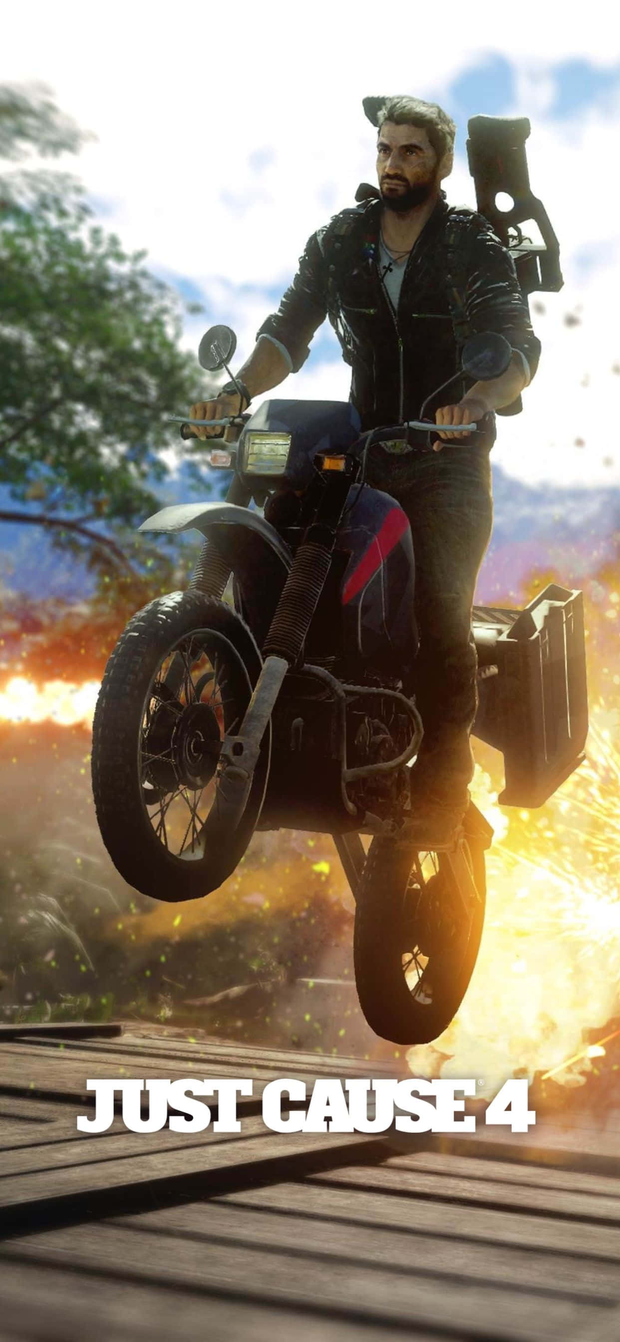 Играйте в Just Cause 4 на новом iPhone Xs Max Обои