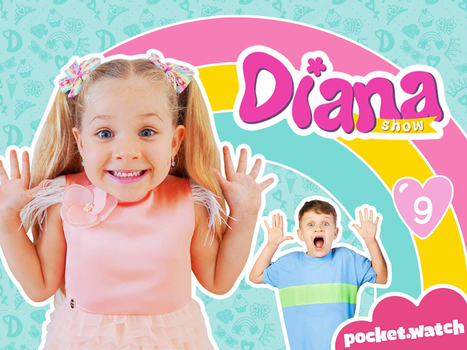 Kids Diana Show Руки вверх Обои