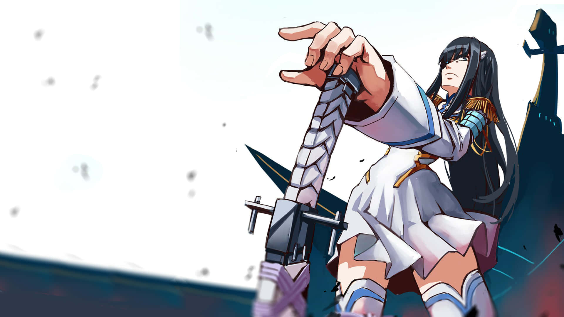 Kill La Kill Сацуки Тайный Меч Бакузан Картинка Обои