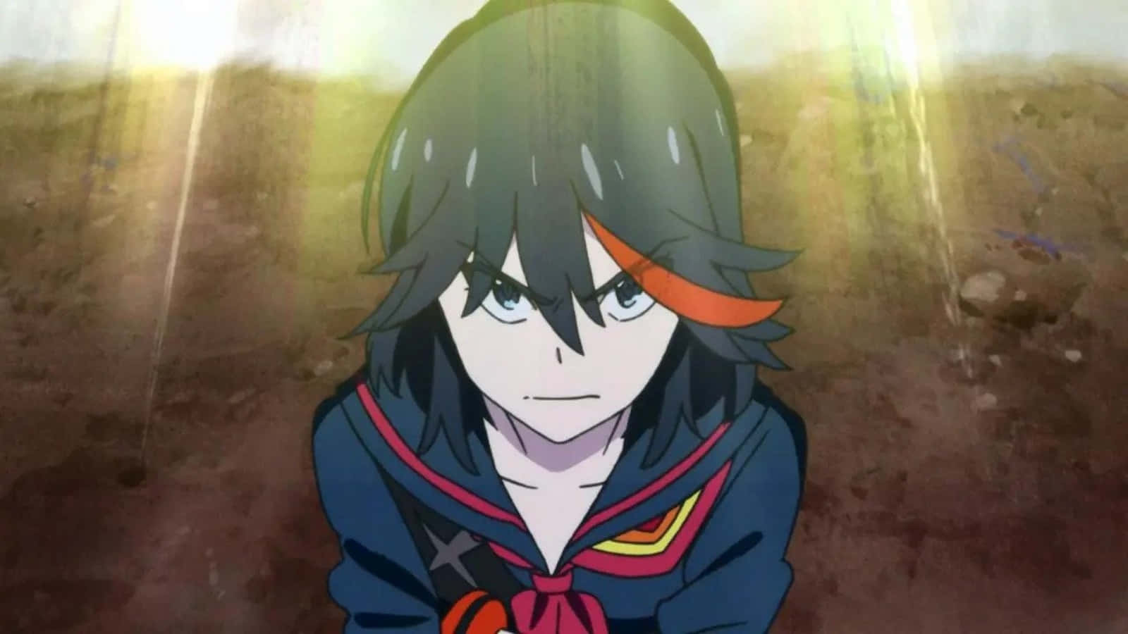 Kill La Kill 皐月的严肃表情图片 Обои