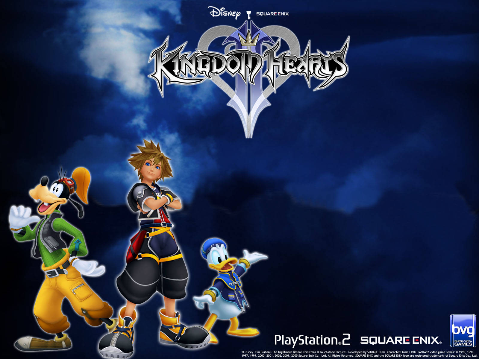 Обложка для логотипа Kingdom Hearts Обои