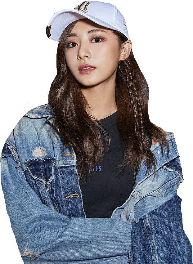 Повседневный джинсовый образ Kpop айдола Обои