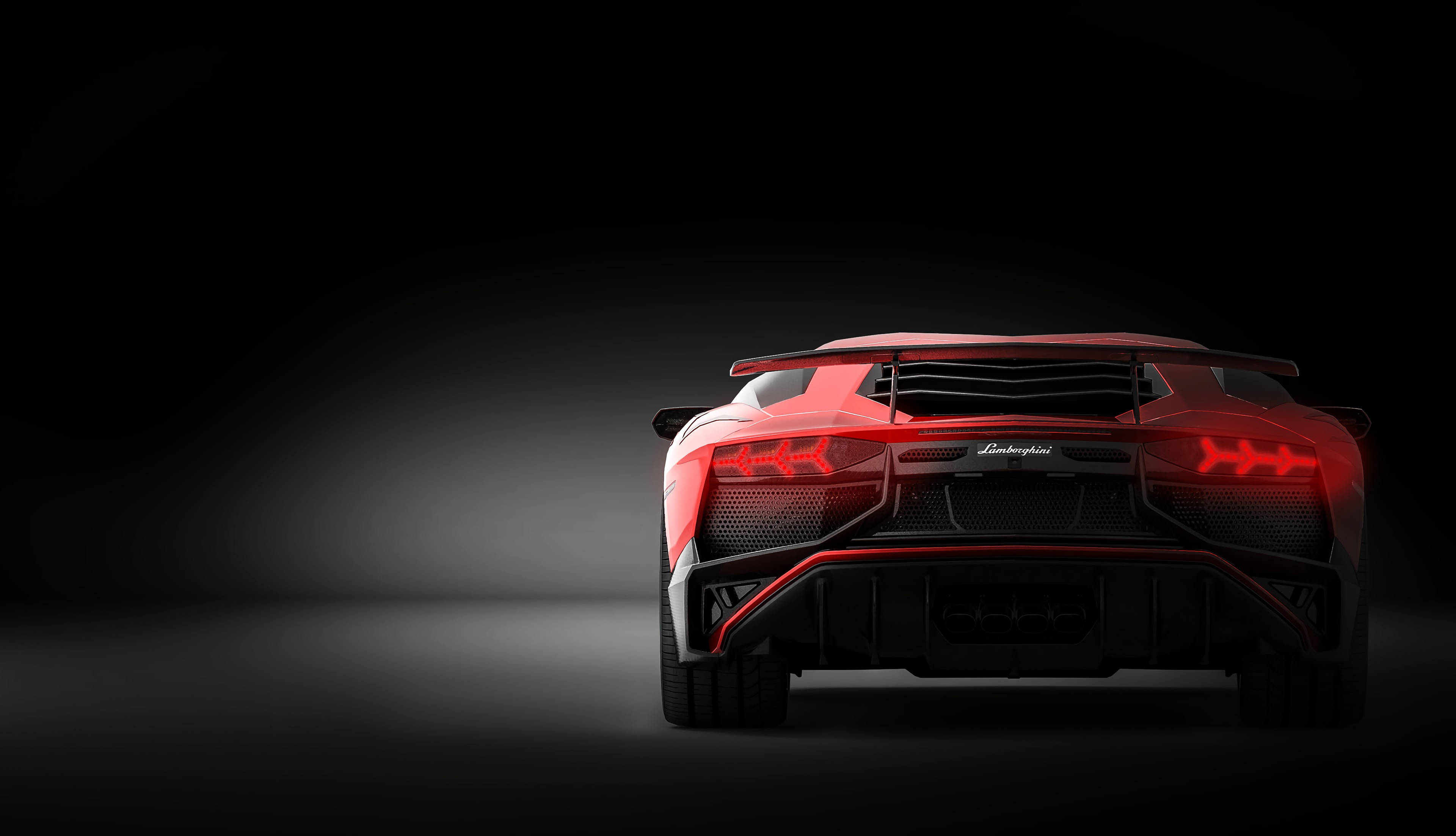 Красный Lamborghini Aventador LP 700-4 Обои