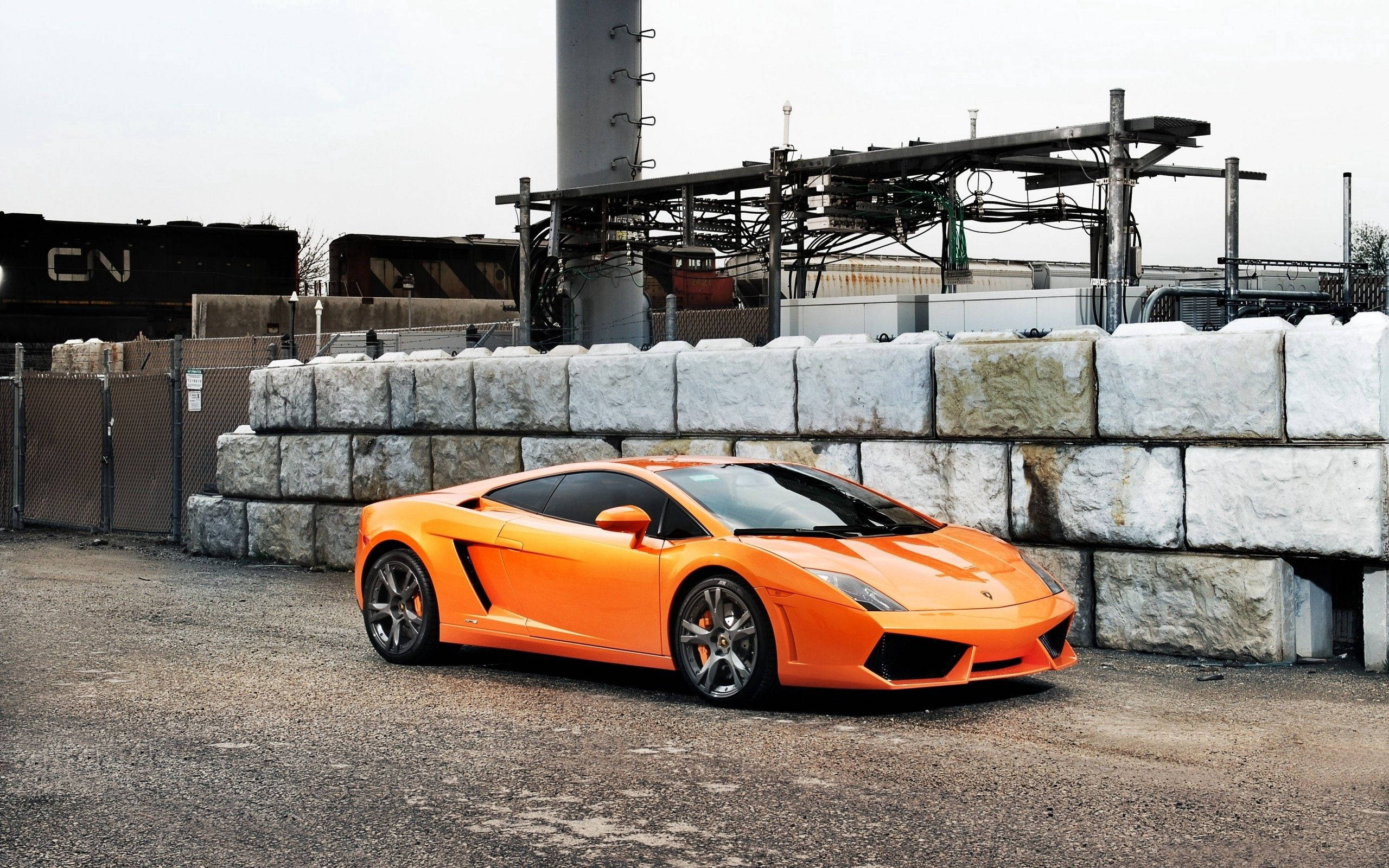 Мощь и производительность встречаются: Lamborghini Gallardo Обои