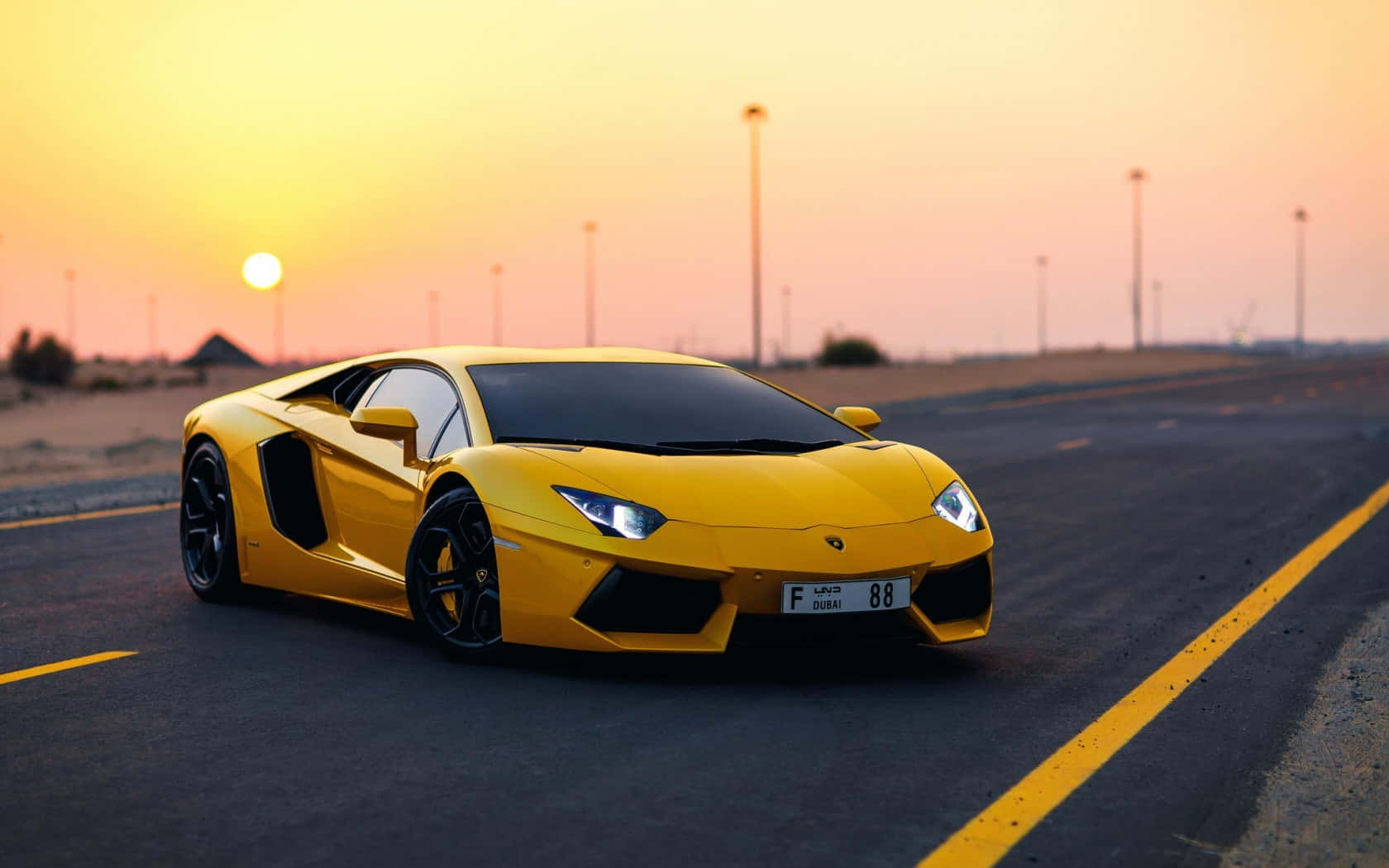 Ощутите мощь производительности Lamborghini Обои